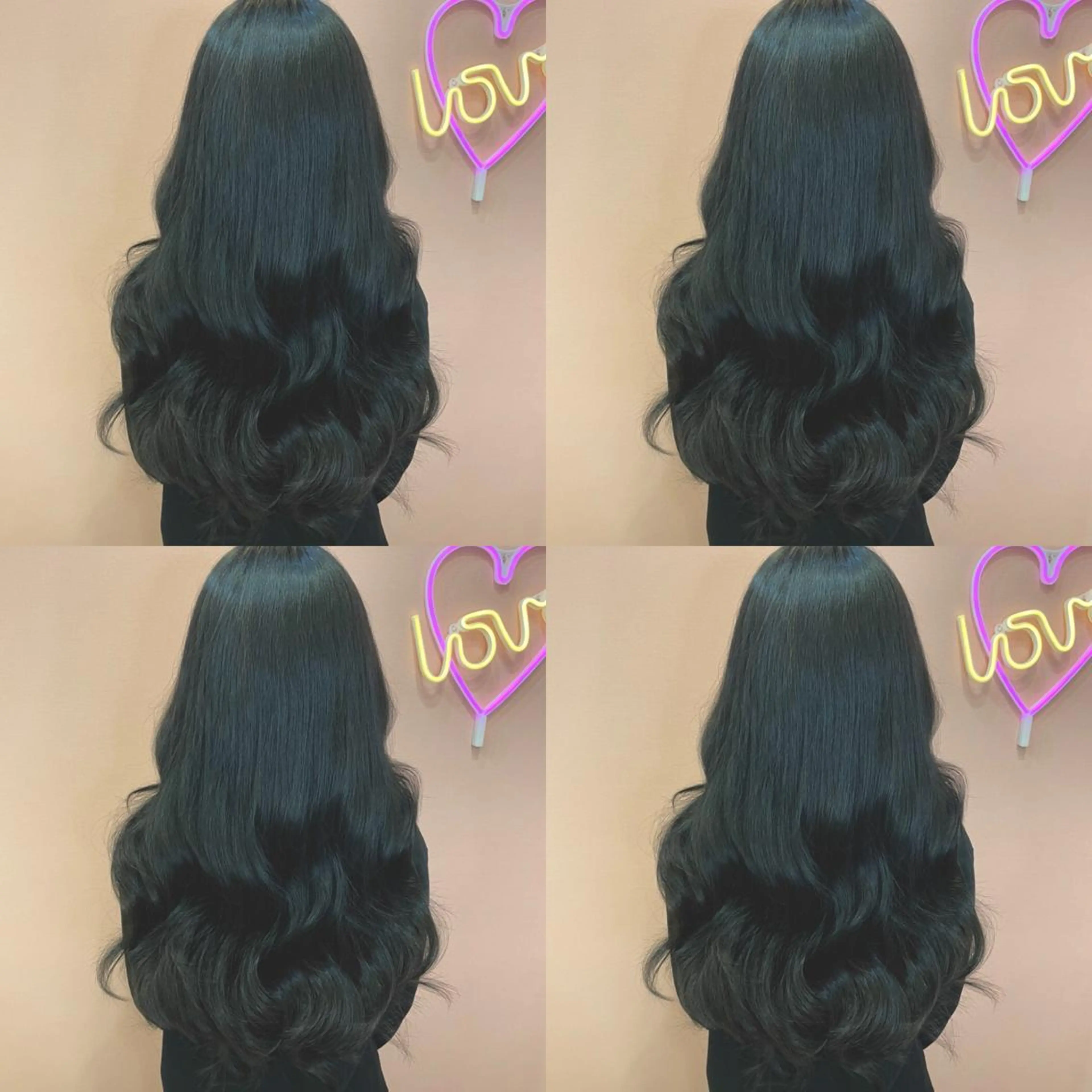 ロング カラー 黒髪 🌷MAYU 🌷のヘアスタイル