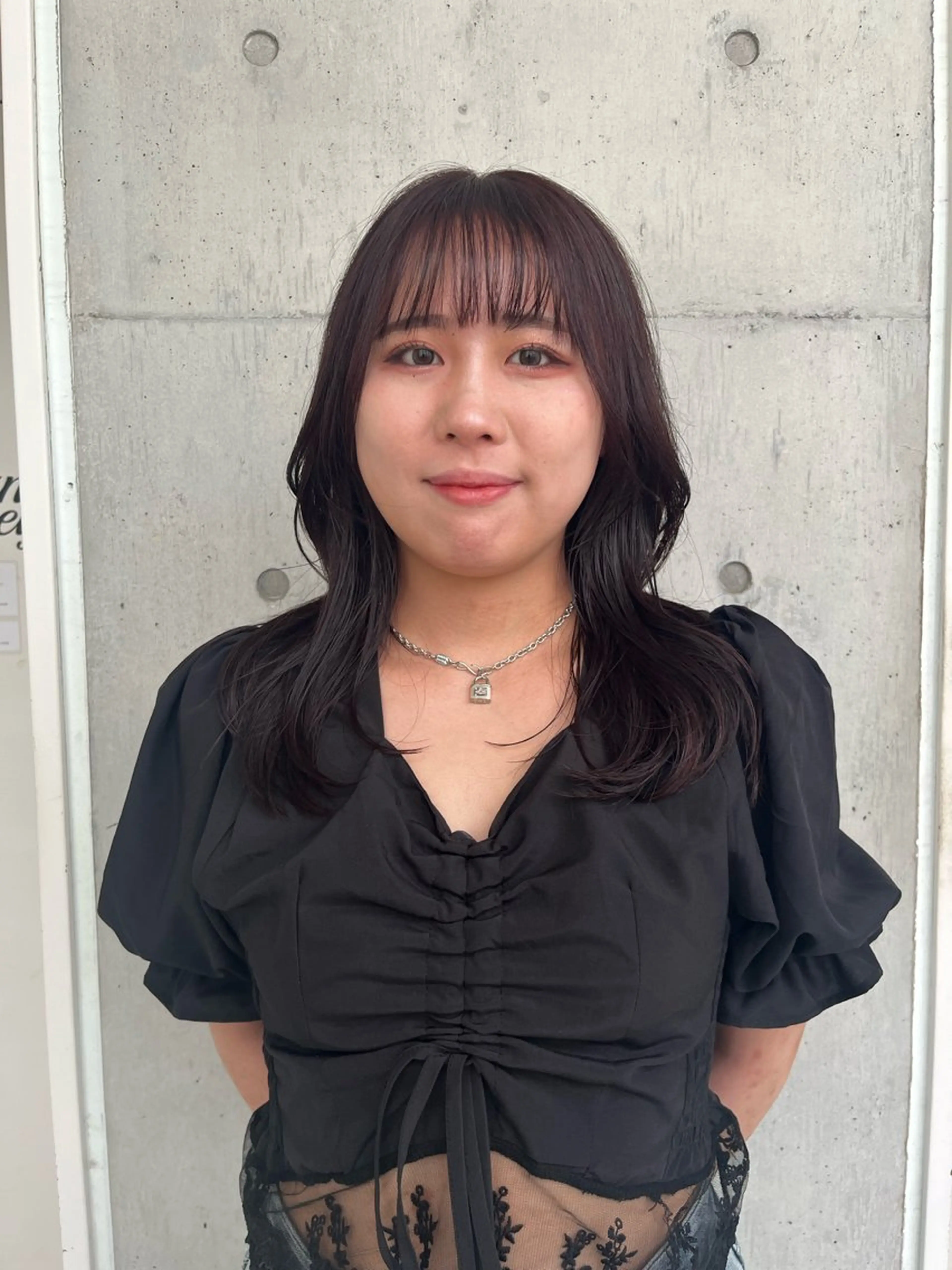 セミロング カラー カット ヘアカラー トリートメント SALOWIN  立川所属・yukari/ 立川美容室のヘアスタイル