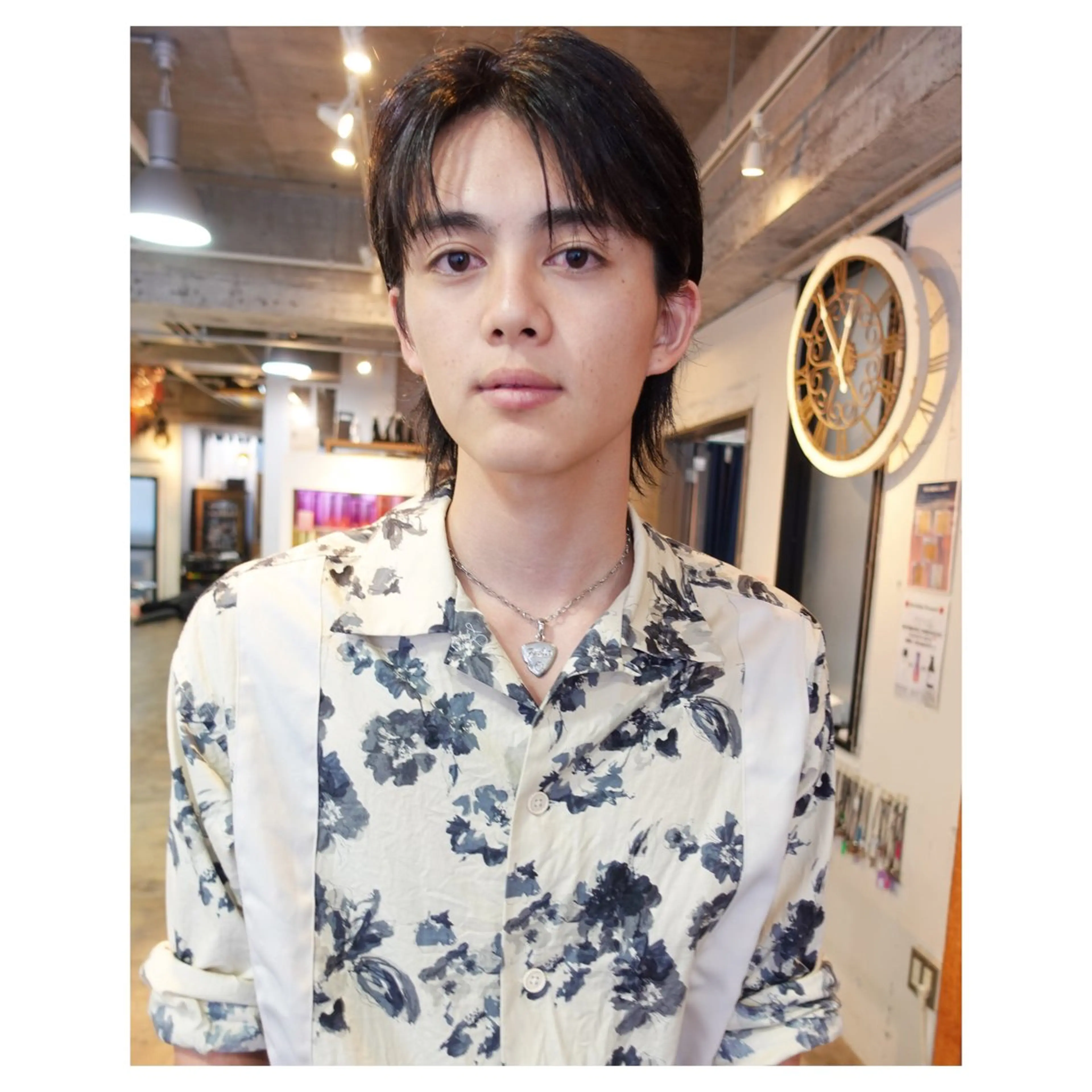 カラー メンズ キタダ ヒロキのヘアスタイル