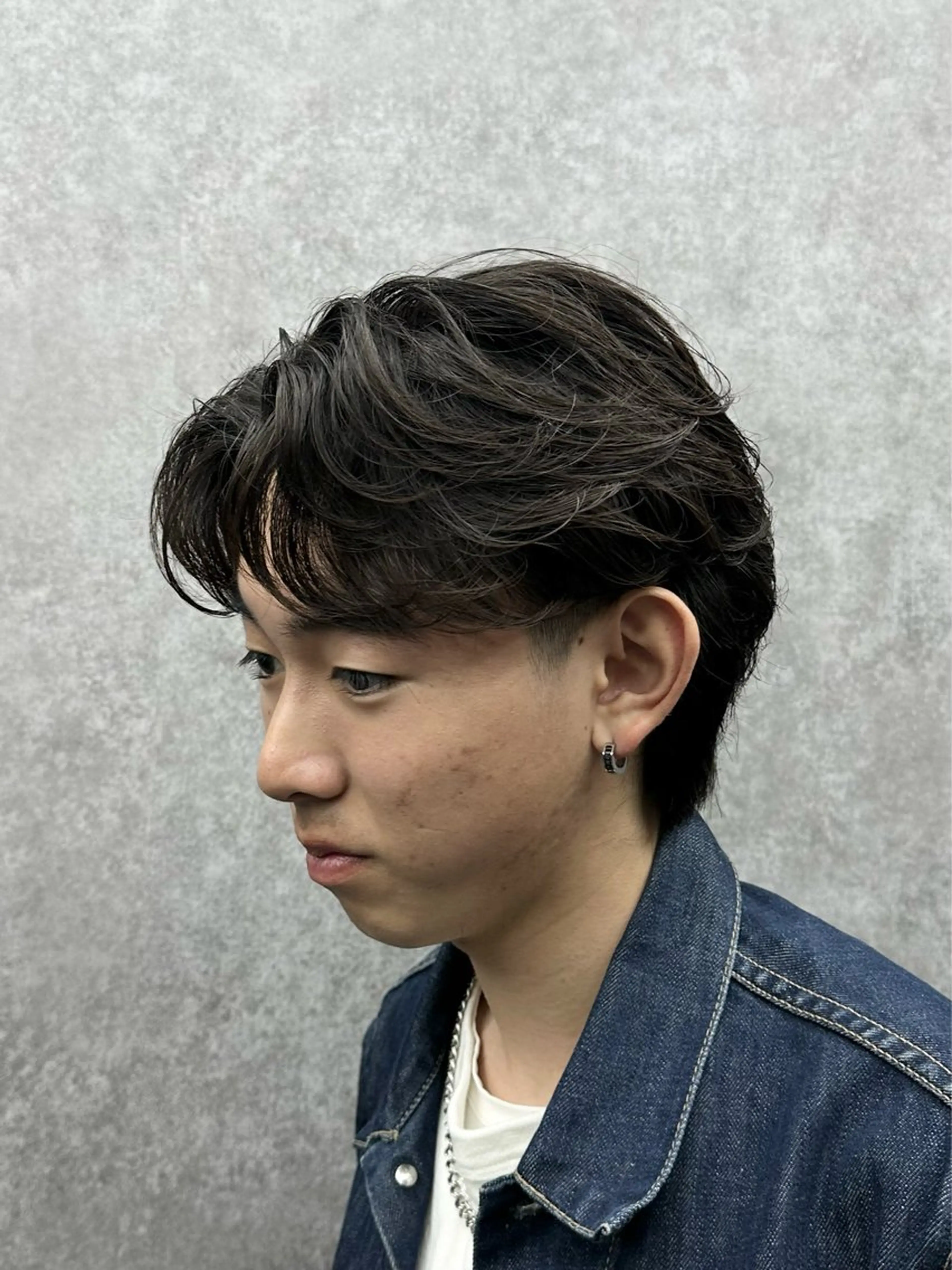 ショート パーマ カット パーマ ヘアセット 🔥シャドウパーマ 特化🔥勇斗のヘアスタイル