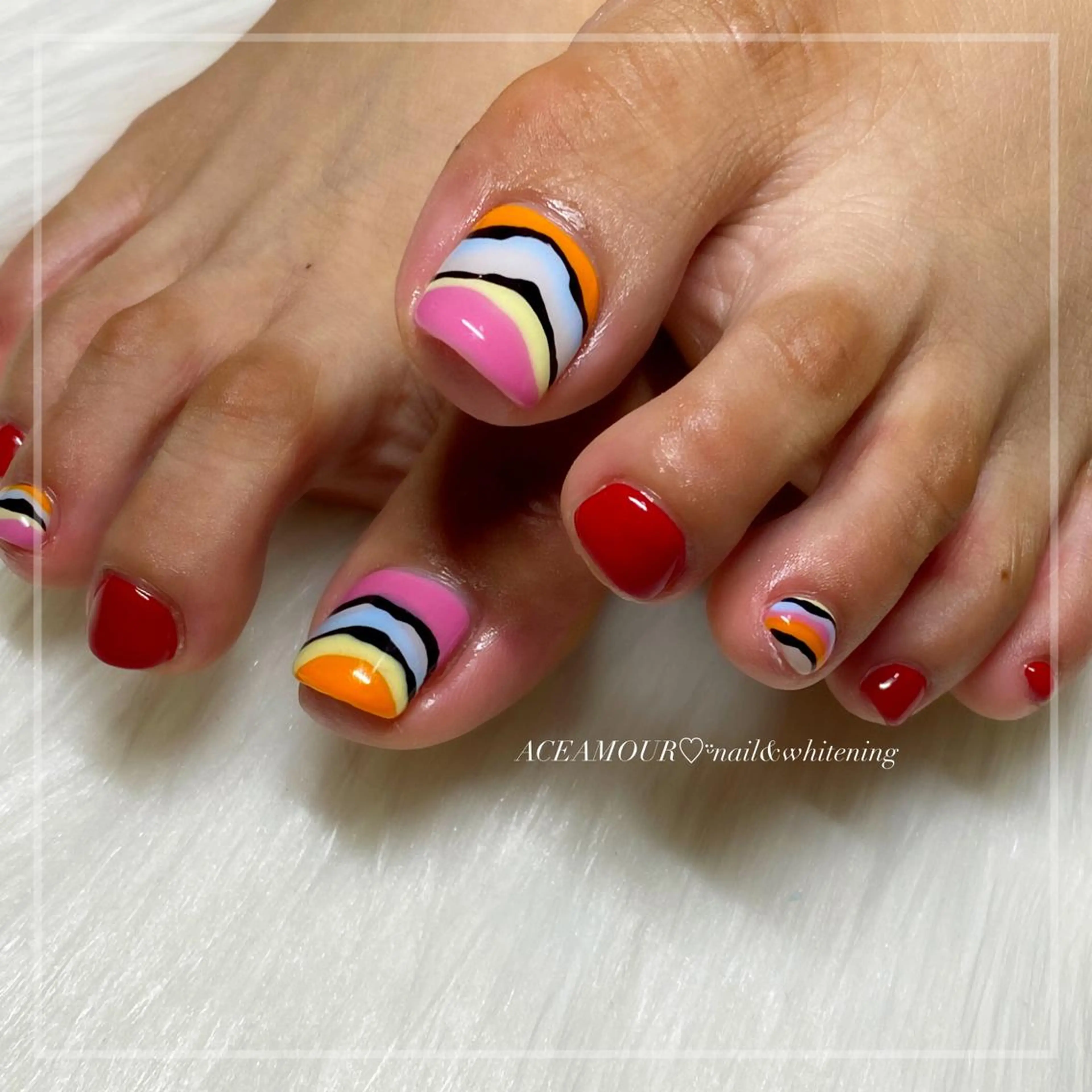 ネイル ネイル/耳つぼ /新ホワイトニングのネイルデザイン