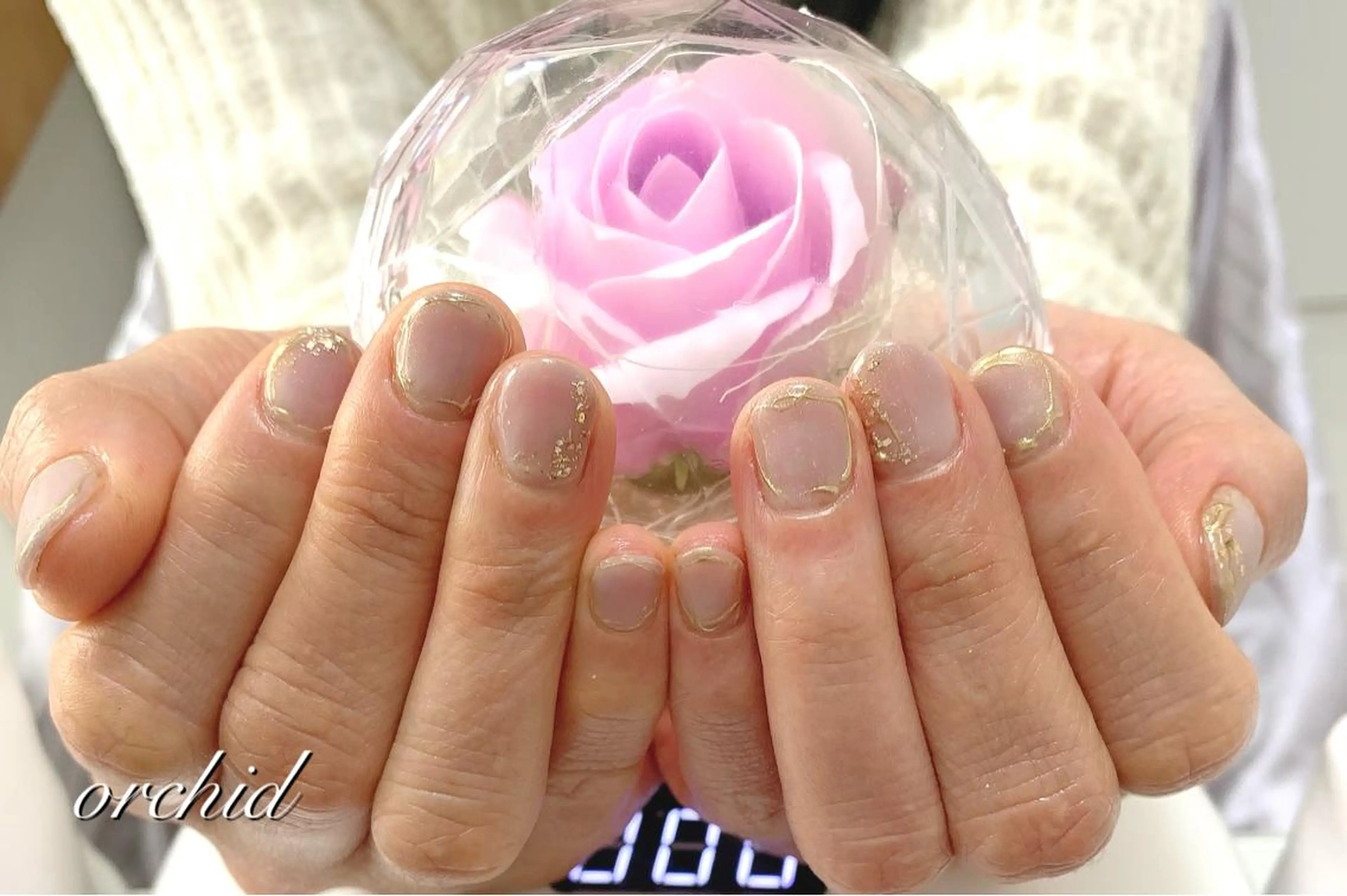 ネイル orchid ♡オーキッドのネイルデザイン