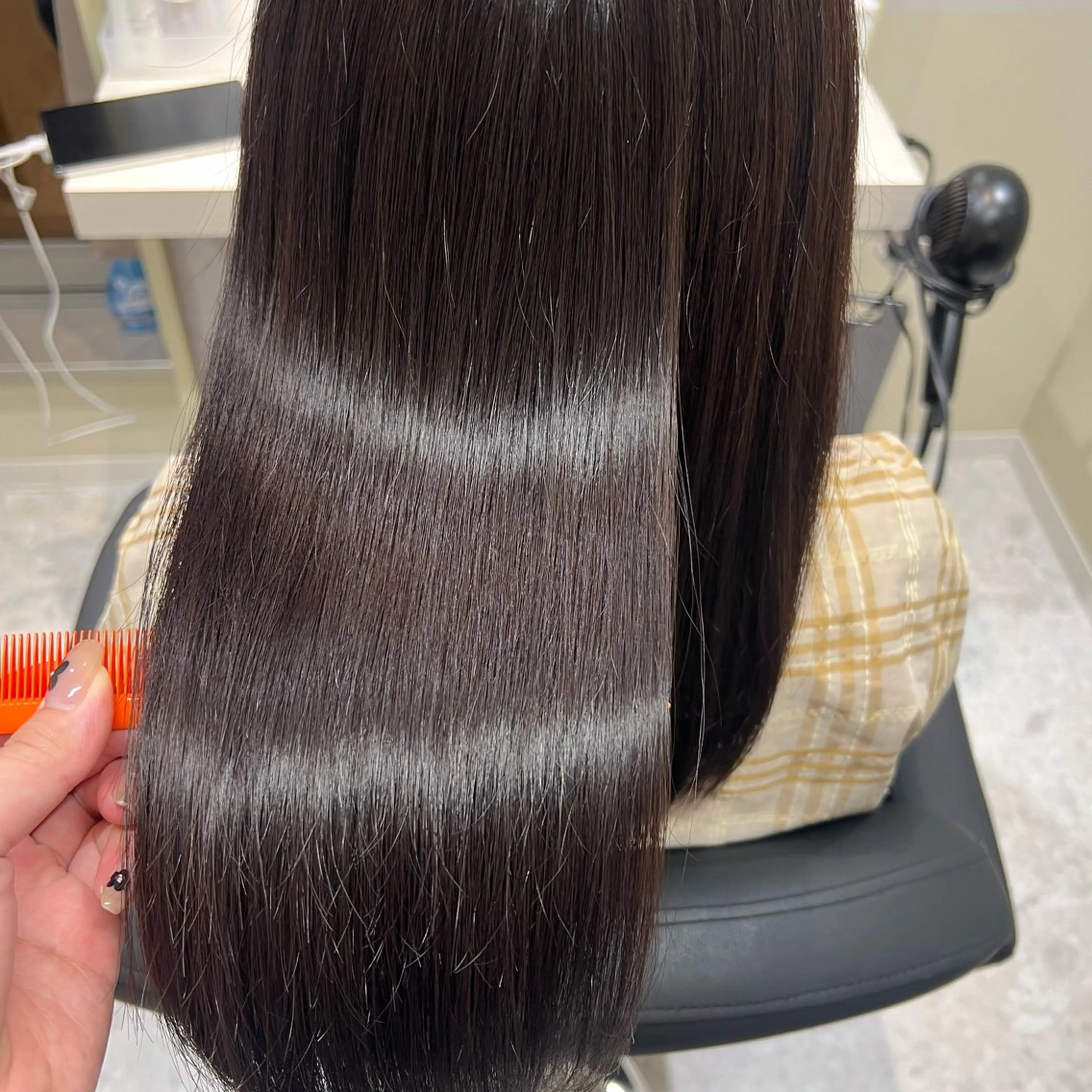 セミロング カラー トリートメント 半個室サロン/透明感 /艶髪♡岸上 温♡のヘアスタイル