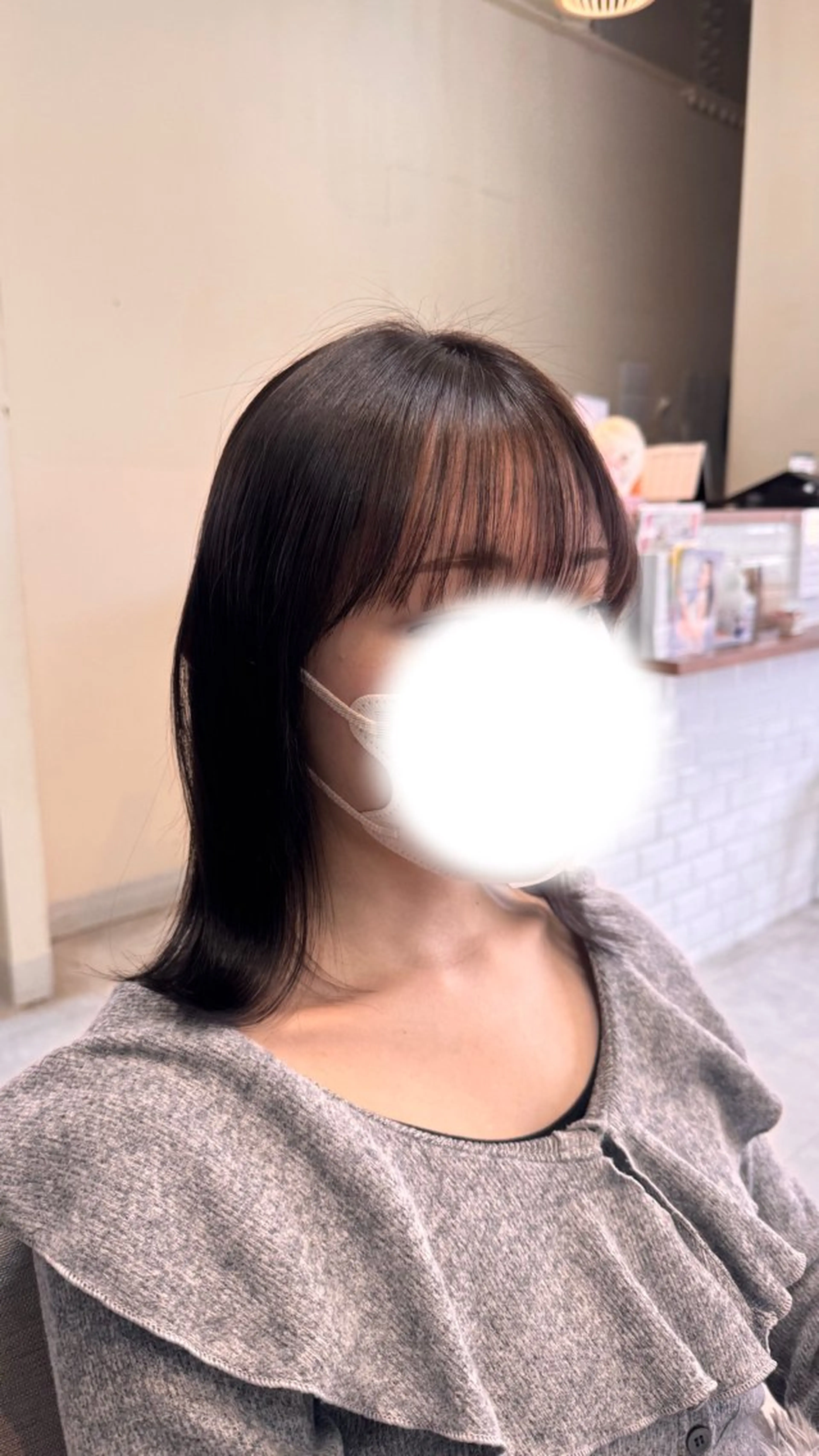 カラー カット ヘアカラー トリートメント 🫧毛先カット 🫧山中沙希のヘアスタイル