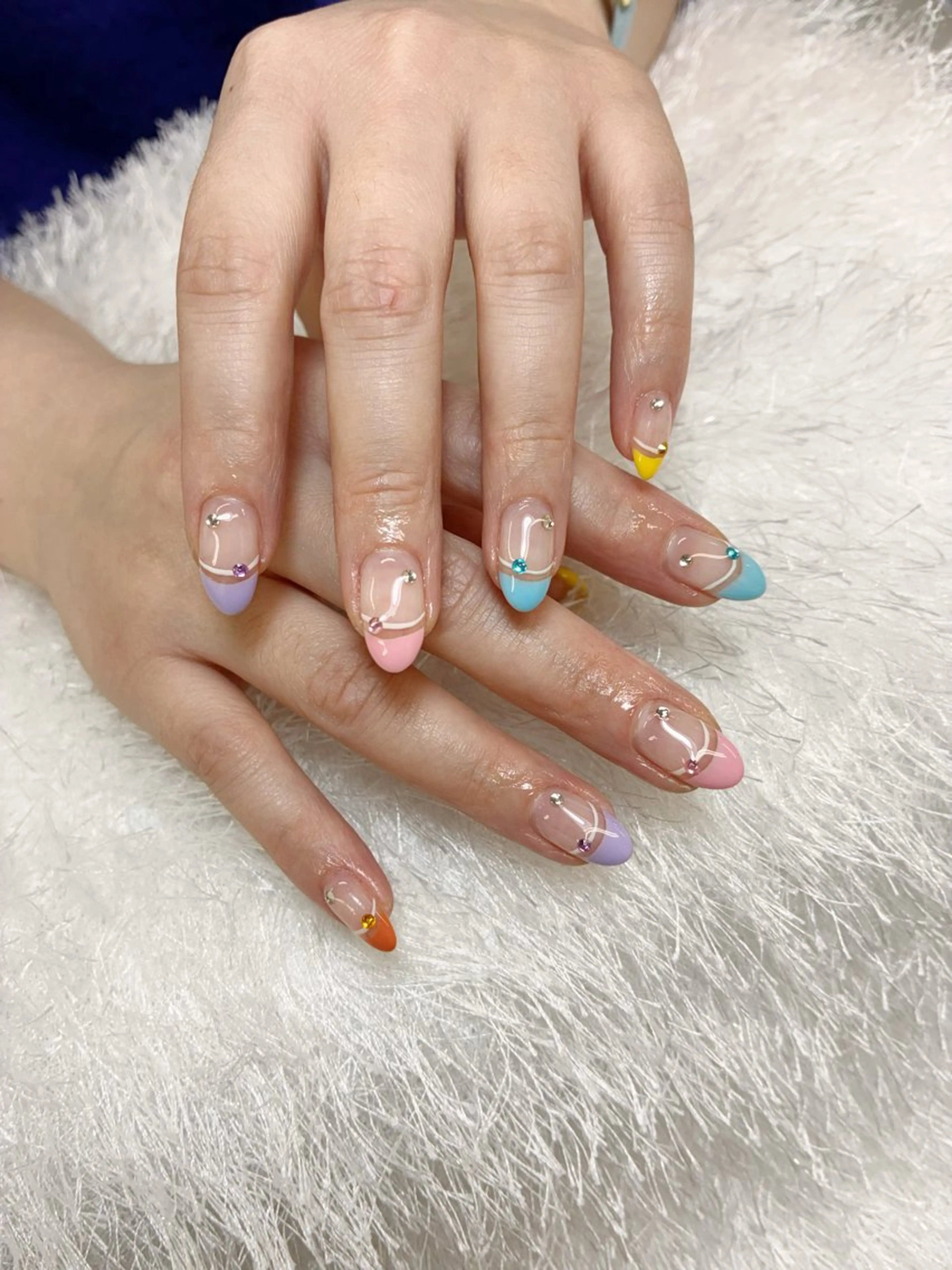 ネイル ハンドネイル 佐藤 依娜のネイルデザイン