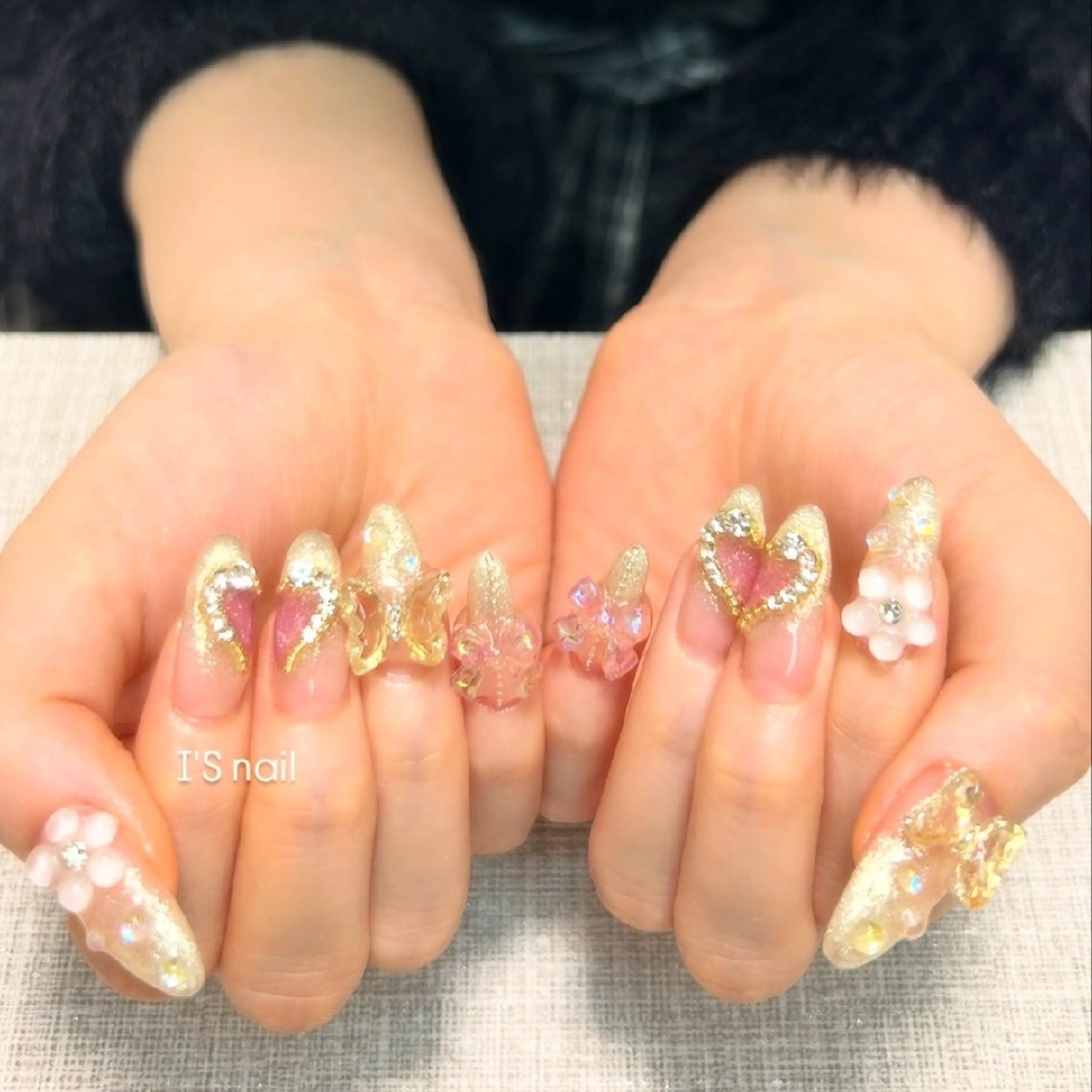 ネイル ワンホンネイル ハンドネイル I'S nail 佐野のネイルデザイン