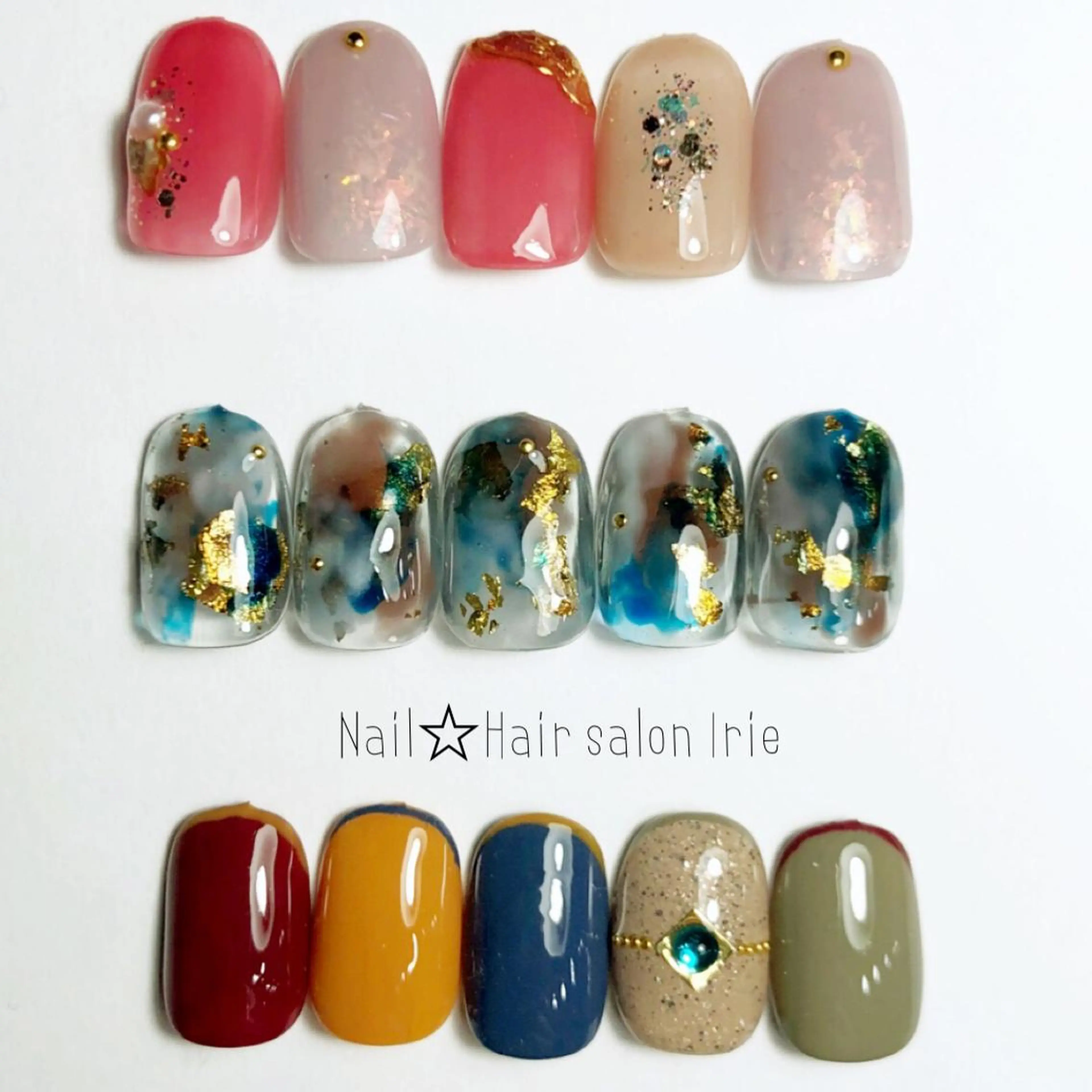 ネイル ハンドネイル Hair salon Irie所属・與儀 知佳のネイルデザイン