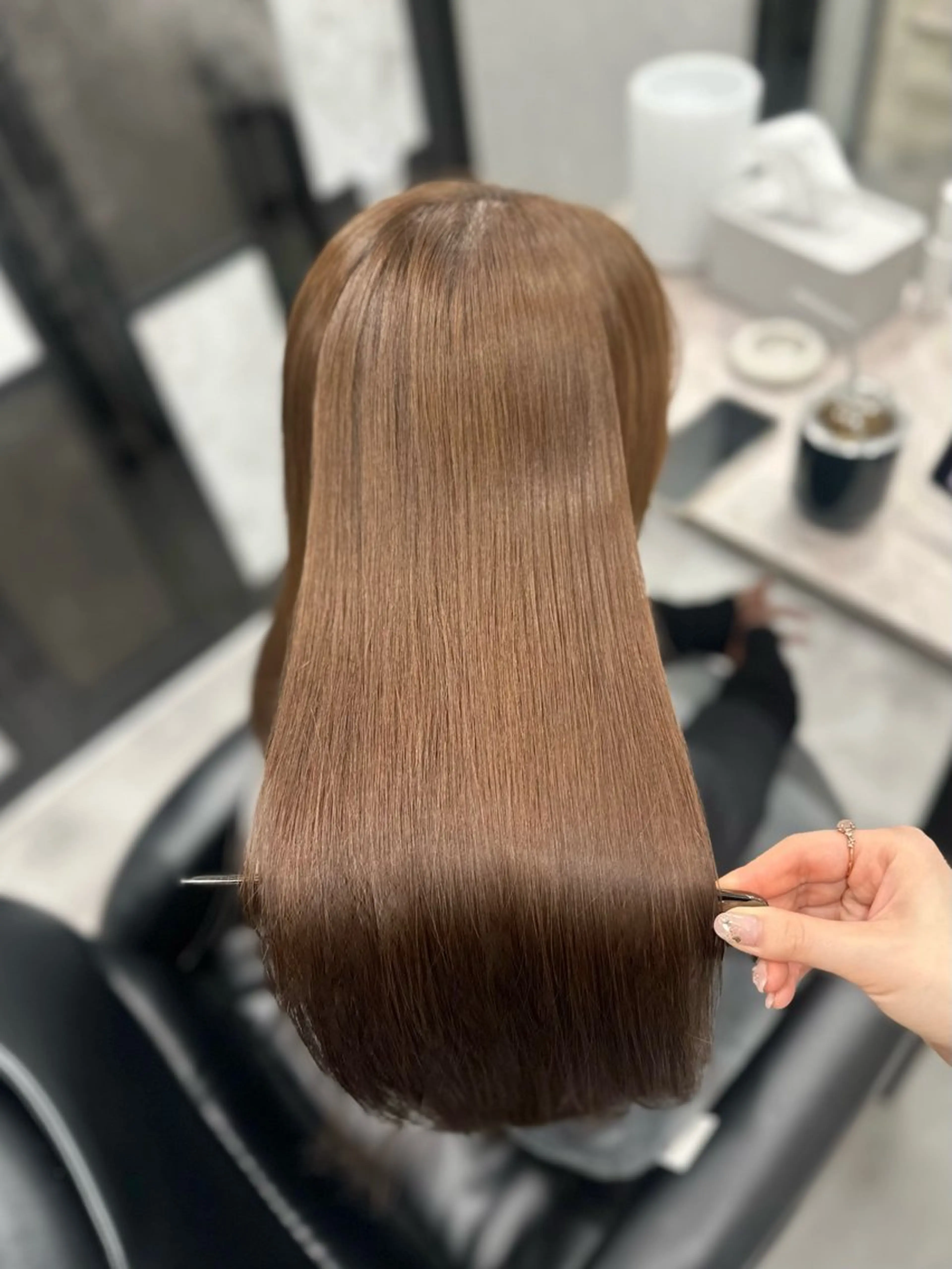 ロング カラー カット ヘアカラー トリートメント 近藤千翔🩵 髪質改善Periodのエステ・リラクイメージ