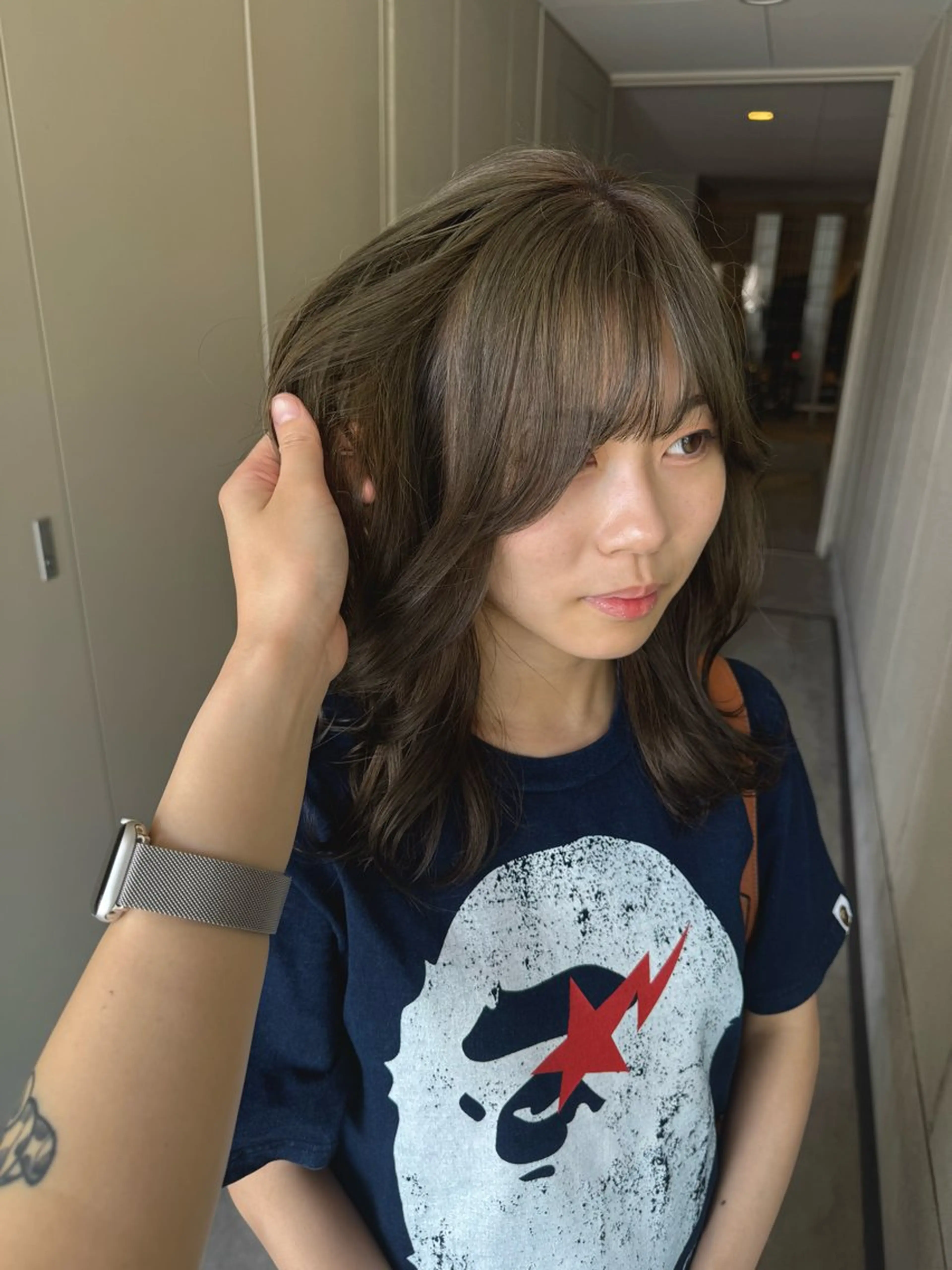 カラー ブリーチ ダブルカラー ブリーチなしカラー KON所属・KON /nozomiのヘアスタイル