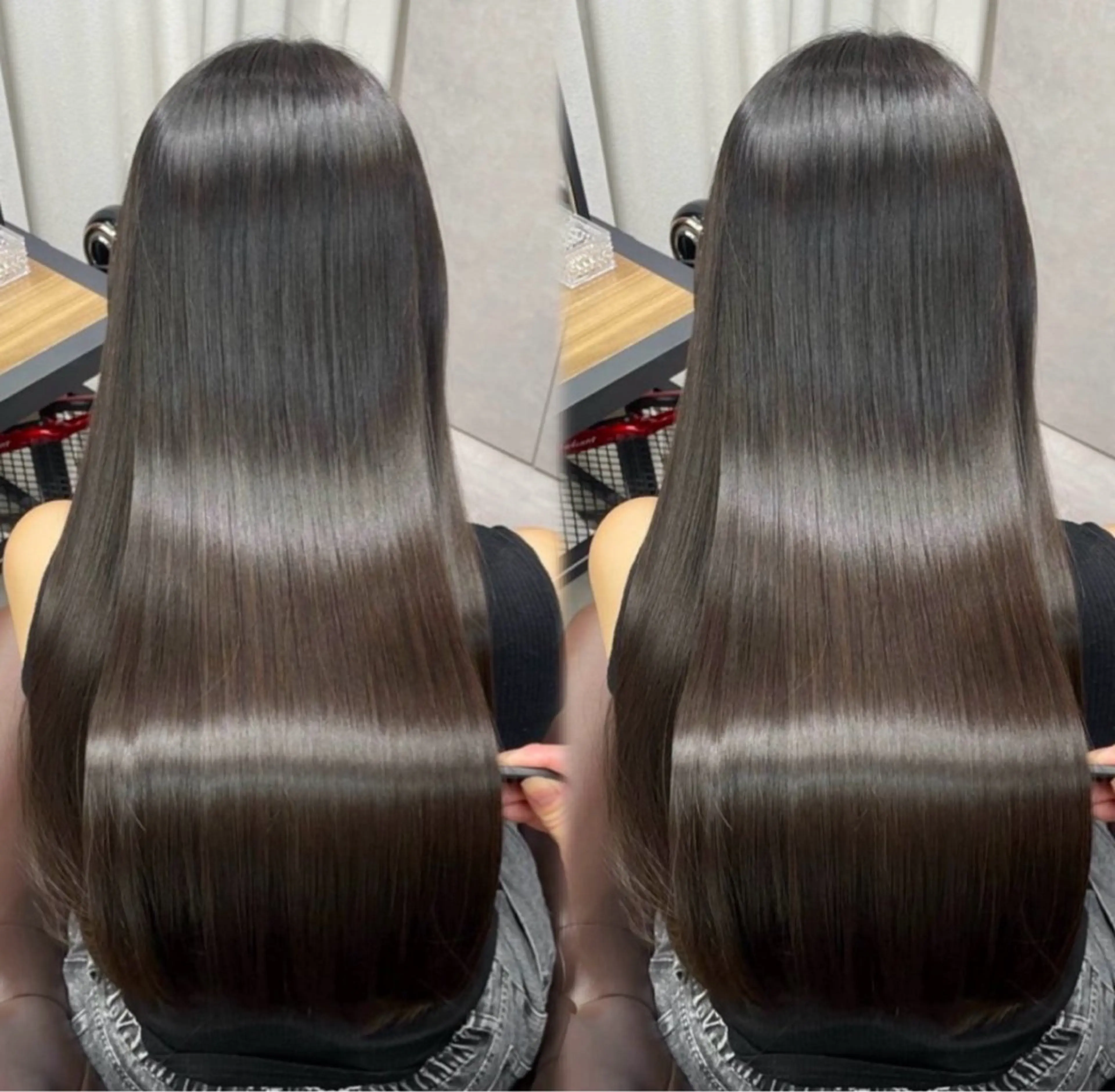 ロング 縮毛矯正 トリートメント RAF TOKYO 2nd 今泉店所属・RAF KAEDEのヘアスタイル