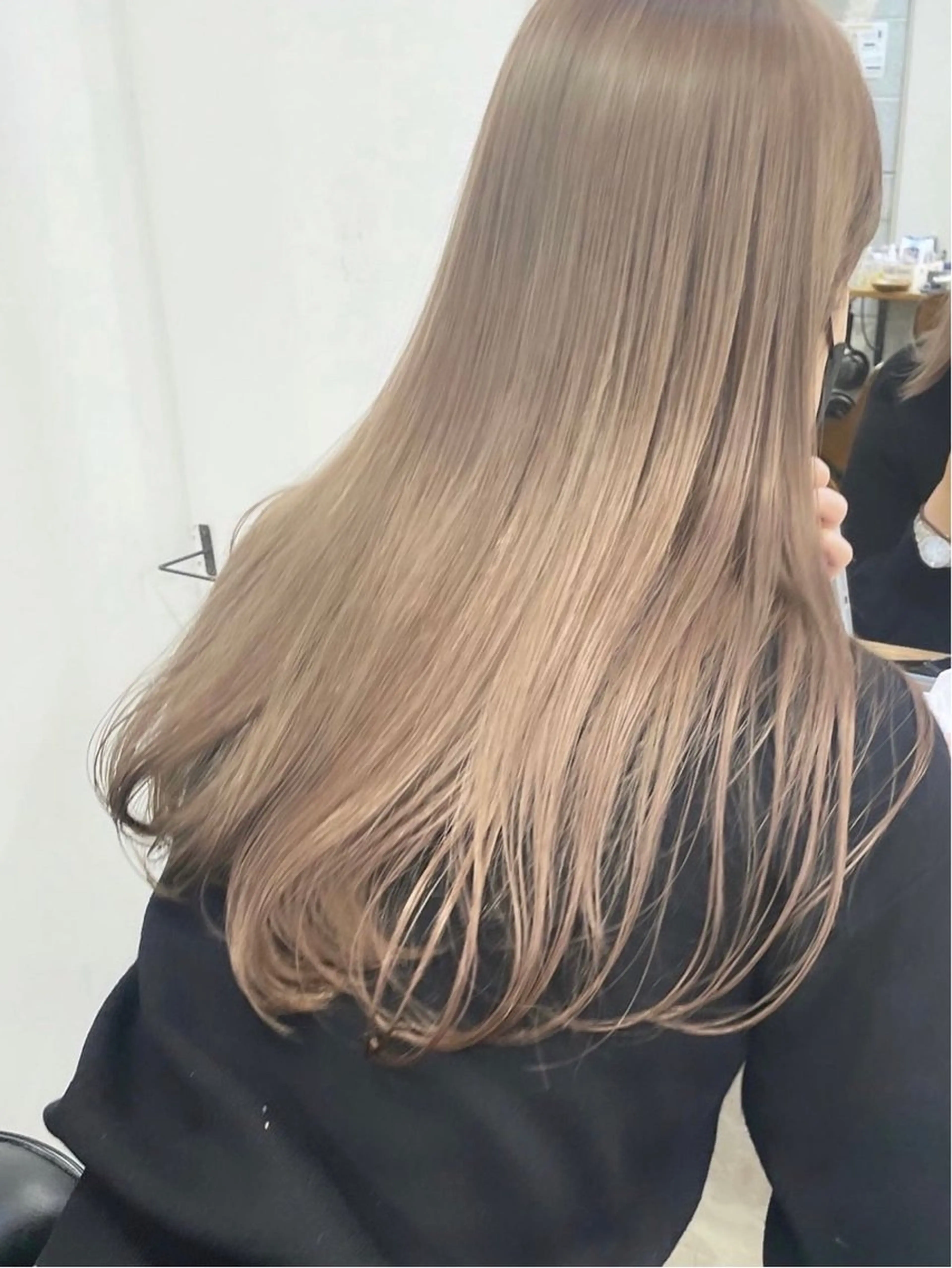 ロング まいか🤎髪質改善 ミルクティーボブ🎀のヘアスタイル