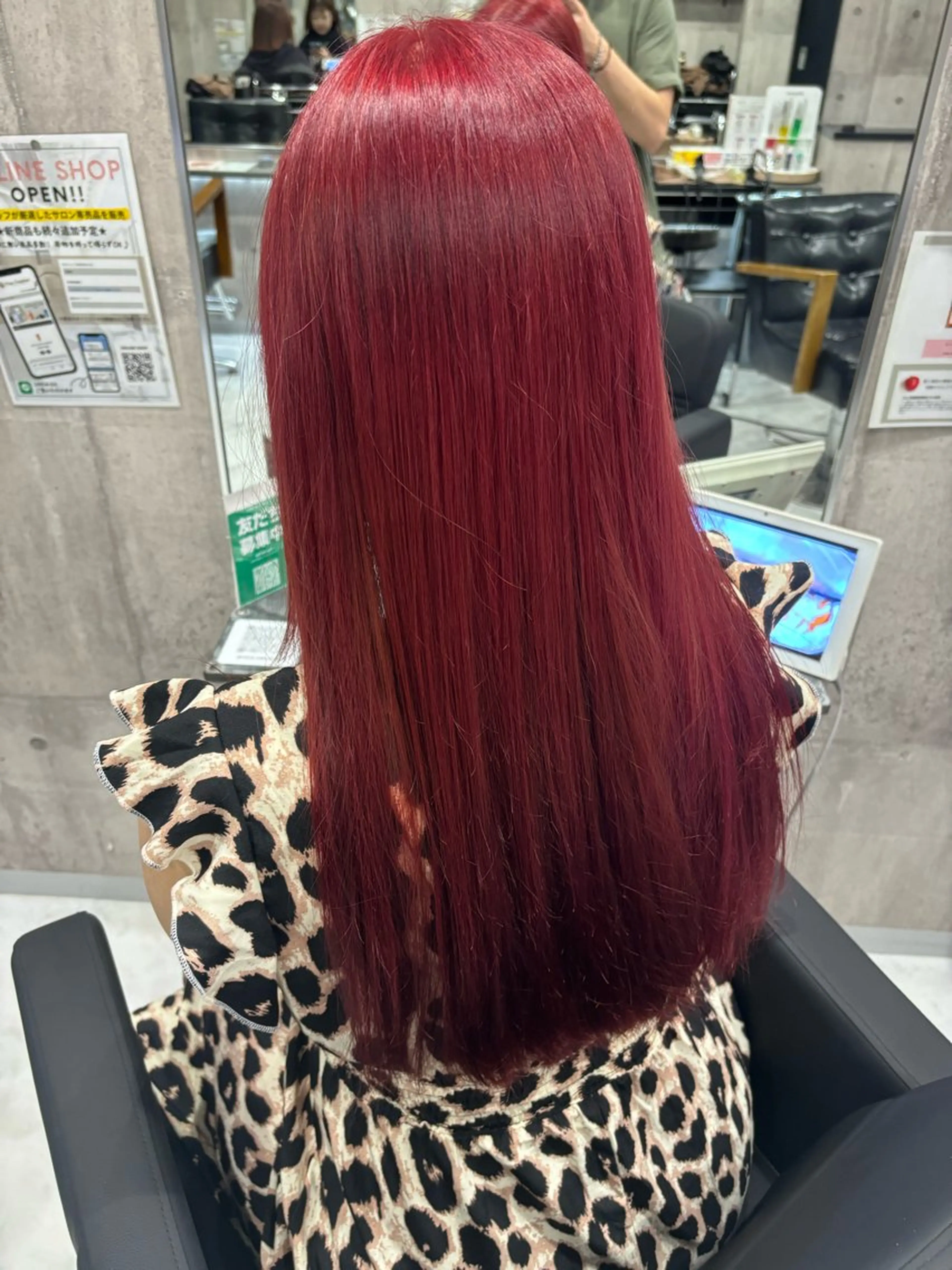 ロング ヘアカラー ボブ／"質感再生"艶 カラー🫧sHOMaのヘアスタイル