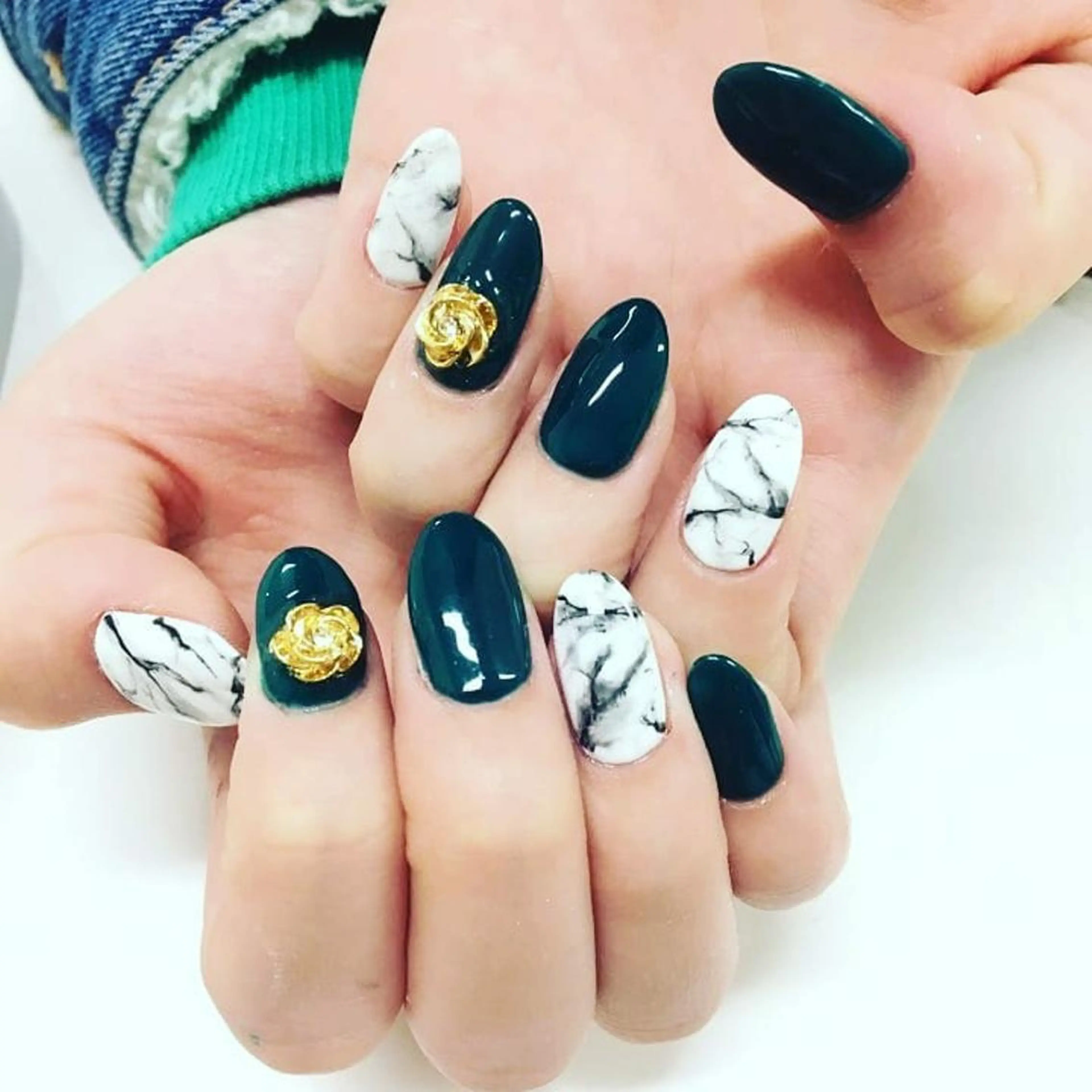 ネイル 大理石ネイル(マーブル) Salon de dahan所属・SALON DE DAHANのネイルデザイン