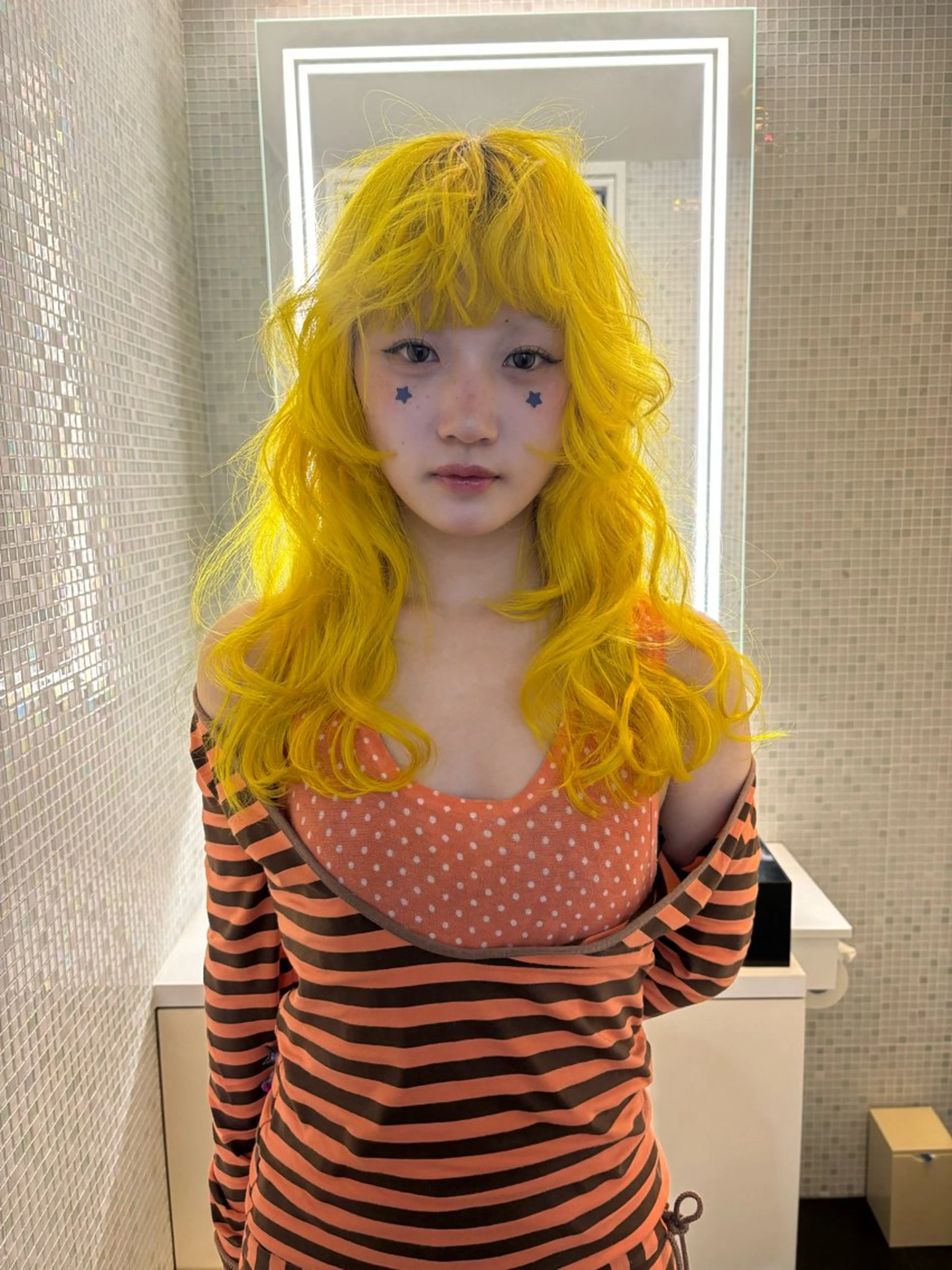 ロング カラー ヘアアレンジ カラー特化🎀/ 艶カラー🫧渋谷のヘアスタイル