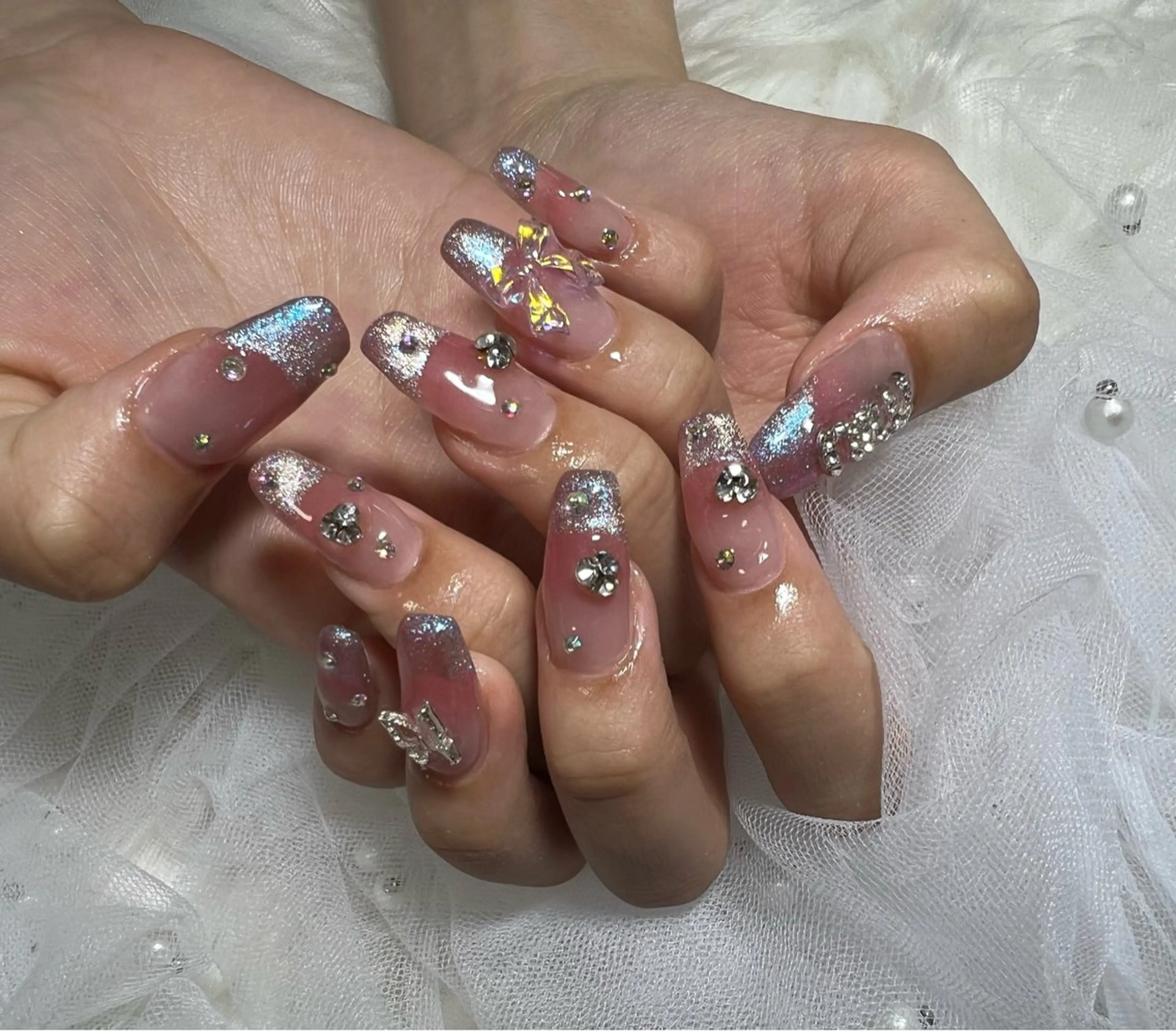 ネイル チークネイル マグネットネイル Ruana Nailのネイルデザイン