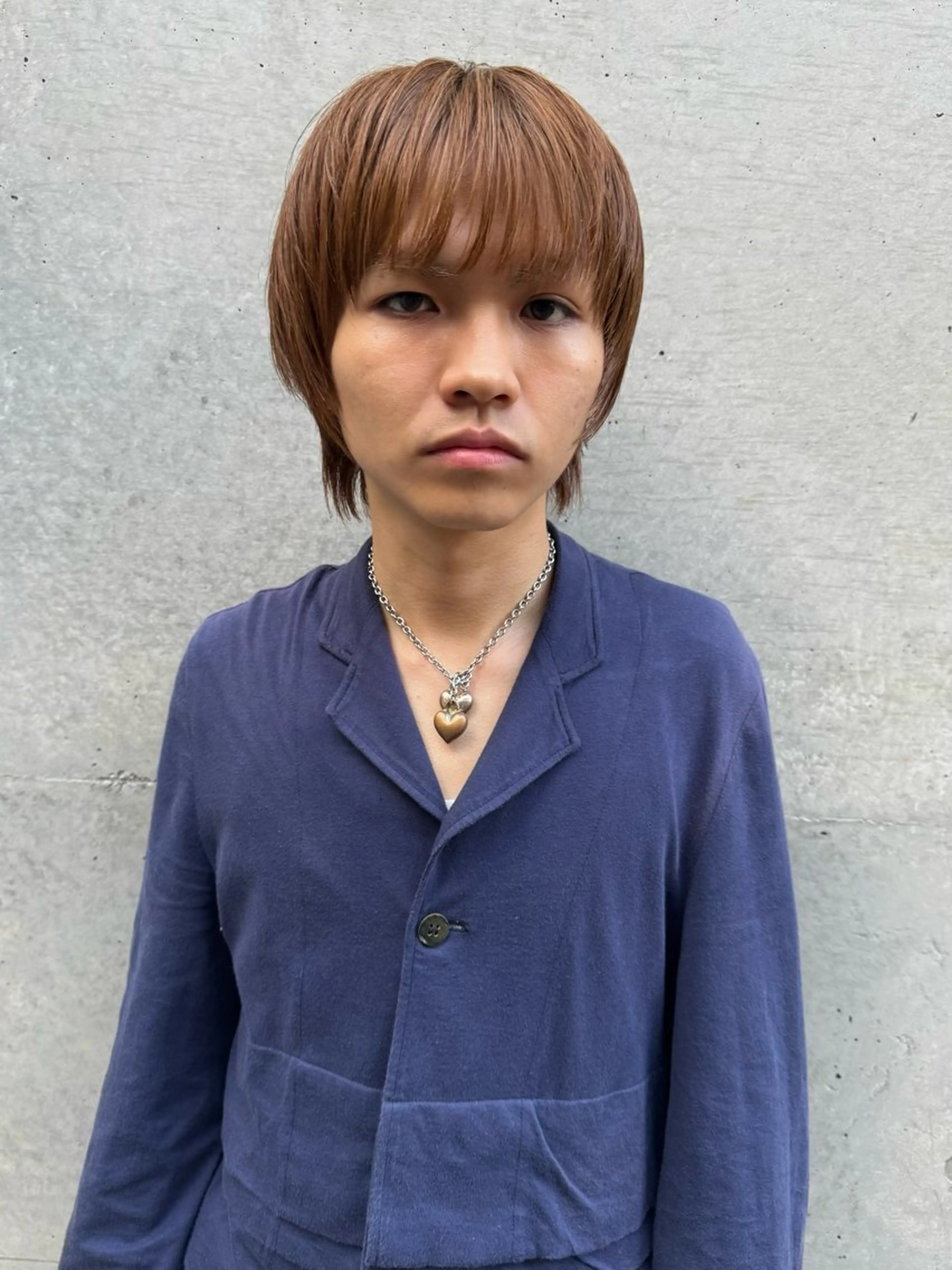 ショート メンズ カット ヘアカラー 神田橋 翔太郎のヘアスタイル