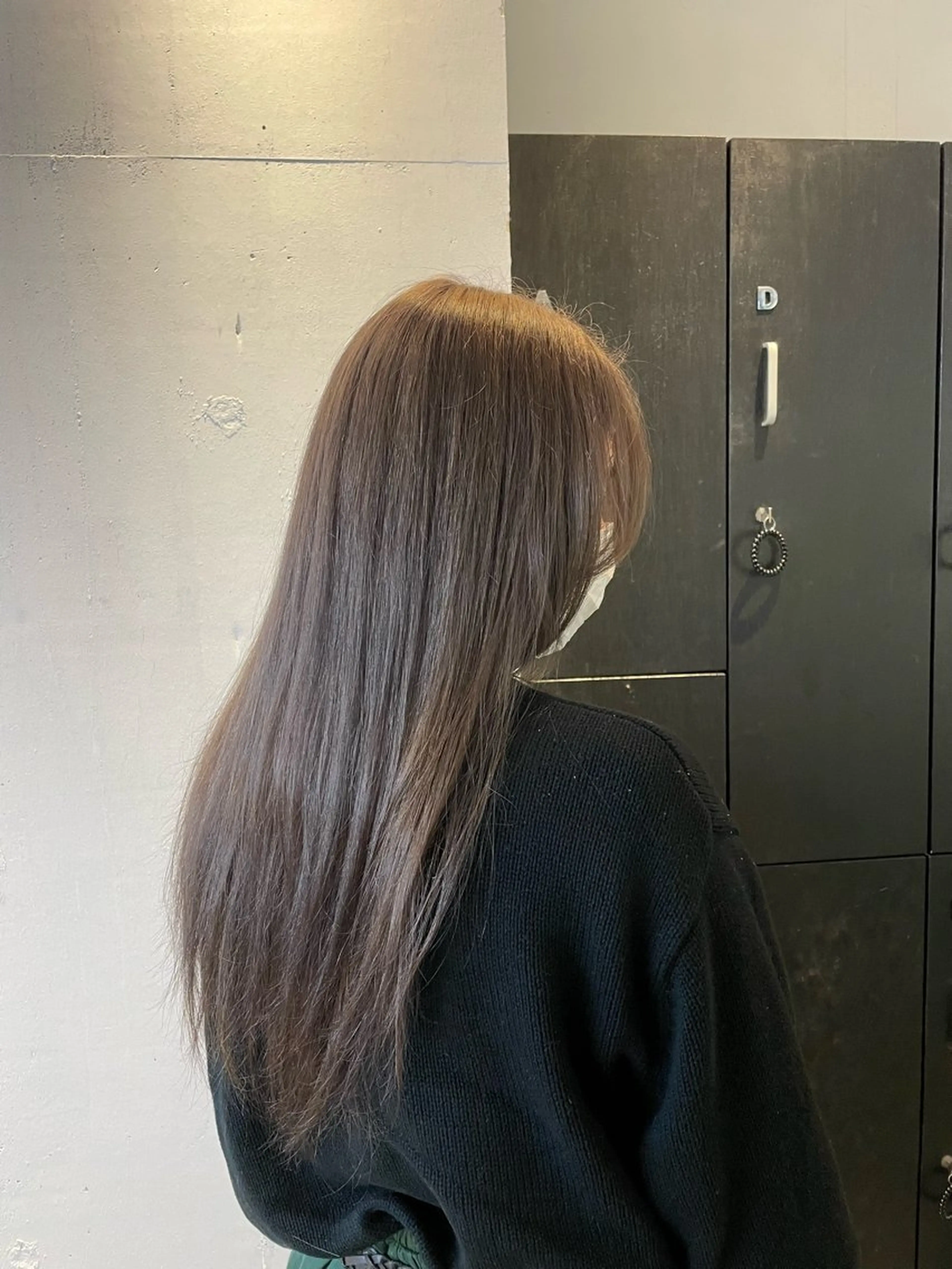 ロング カラー 平野 拓海のヘアスタイル