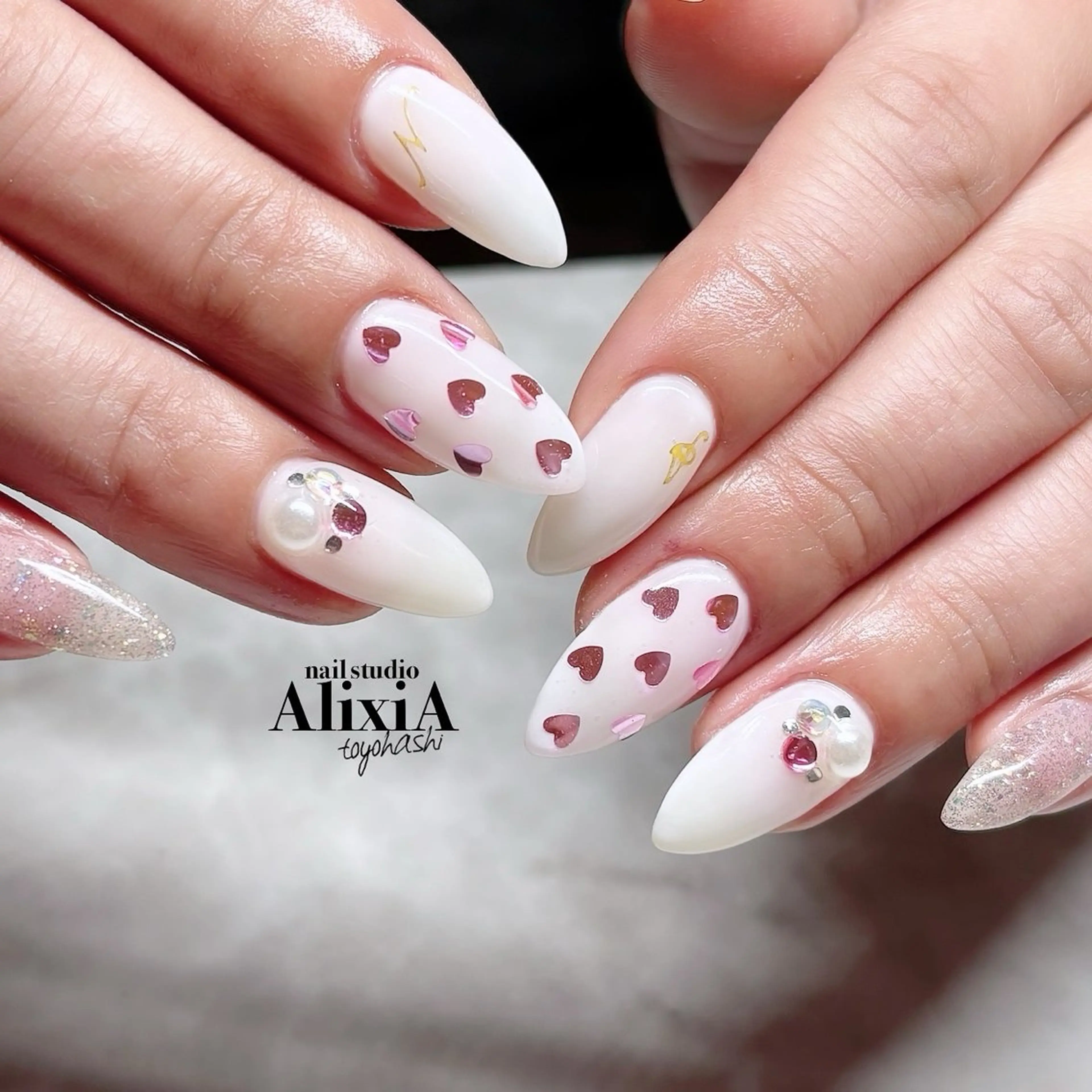 ネイル ハンドネイル AlixiA   nail studio所属・AlixiA ゆみのネイルデザイン