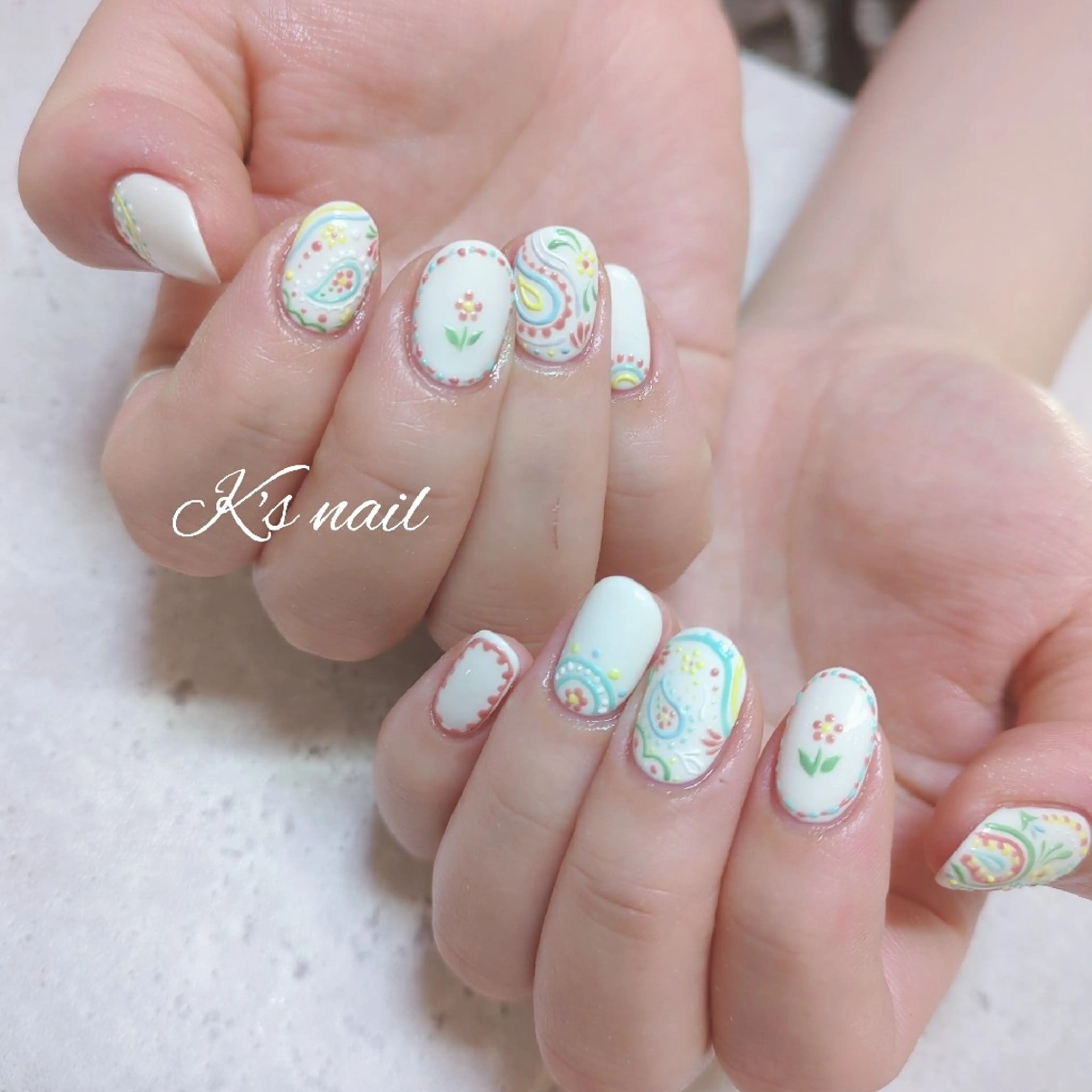 ネイル ハンドネイル K's nail kotoeのネイルデザイン