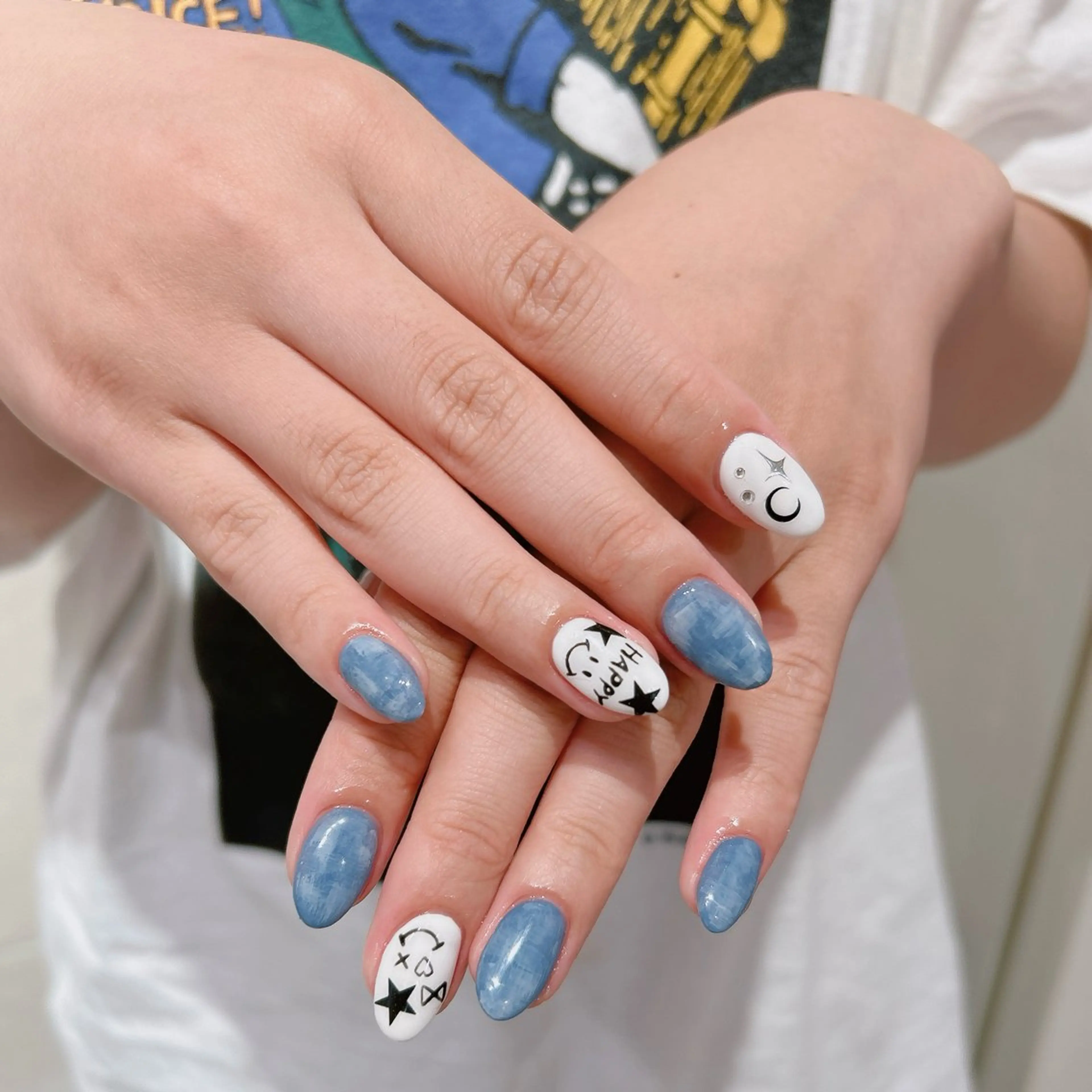 ネイル ハンドネイル junna のぞいてねのネイルデザイン