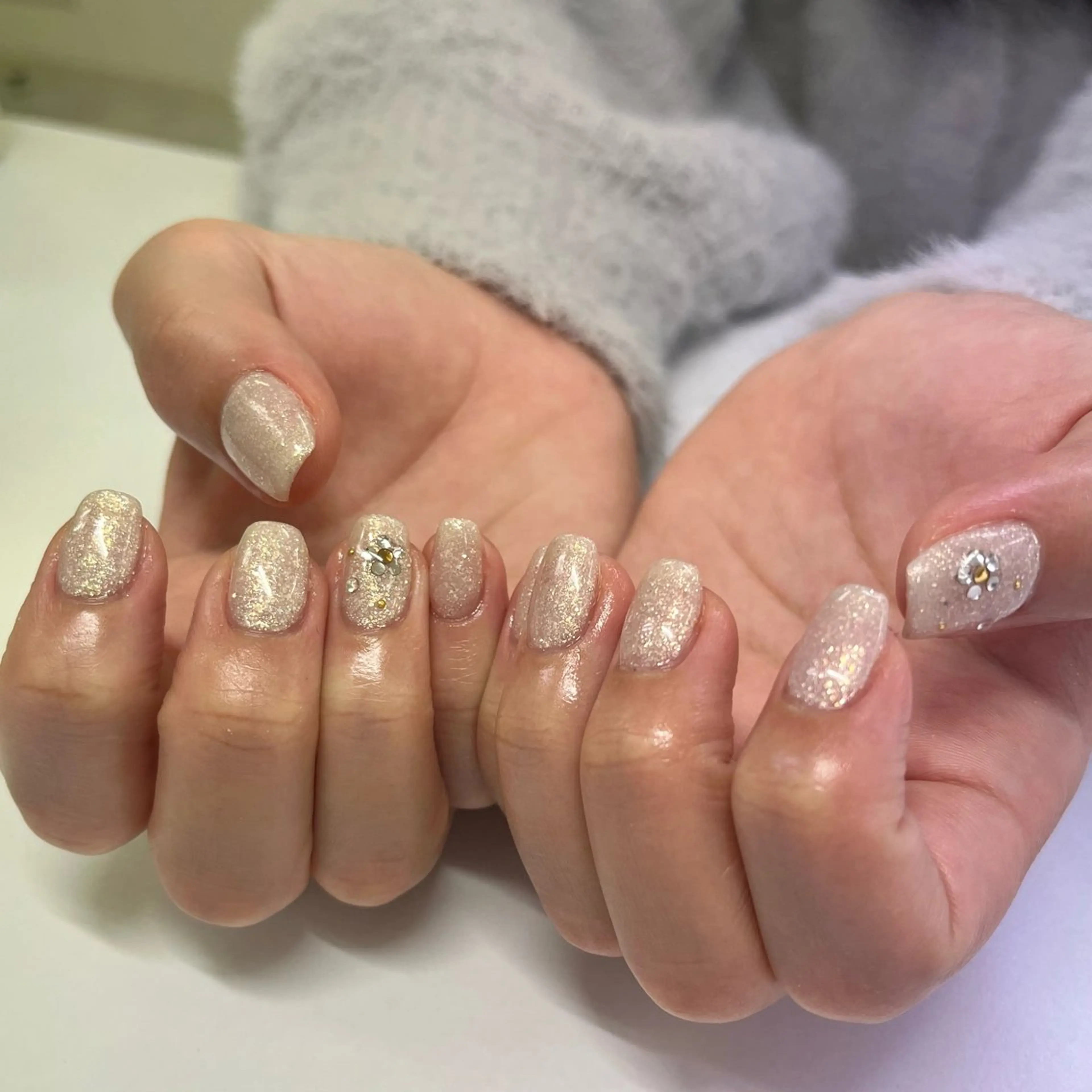 ネイル ラメ(グリッター) ハンドネイル takahashi / Bianca中野のネイルデザイン