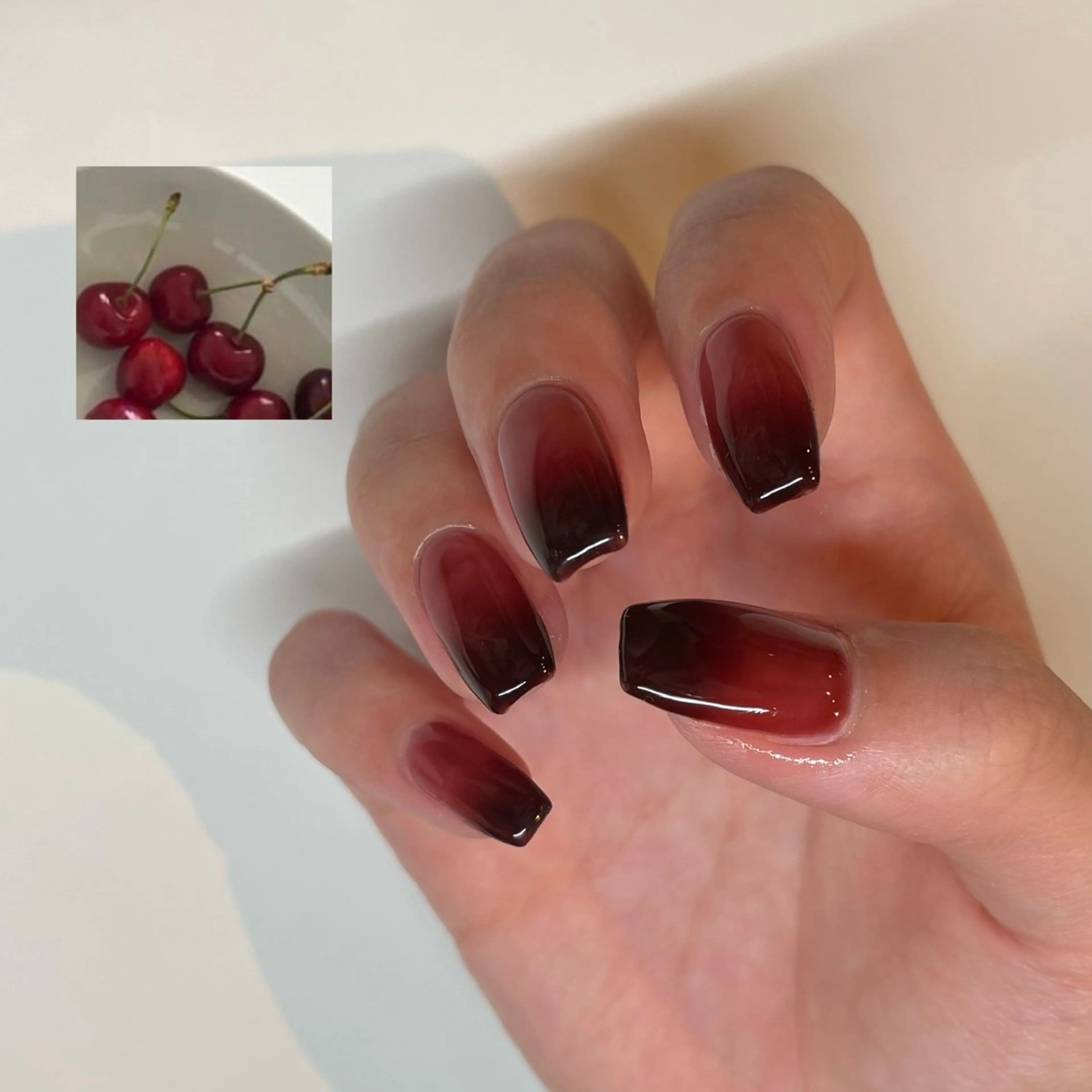 ネイル グラデーション Manon Yuiのマツエク・マツパデザイン