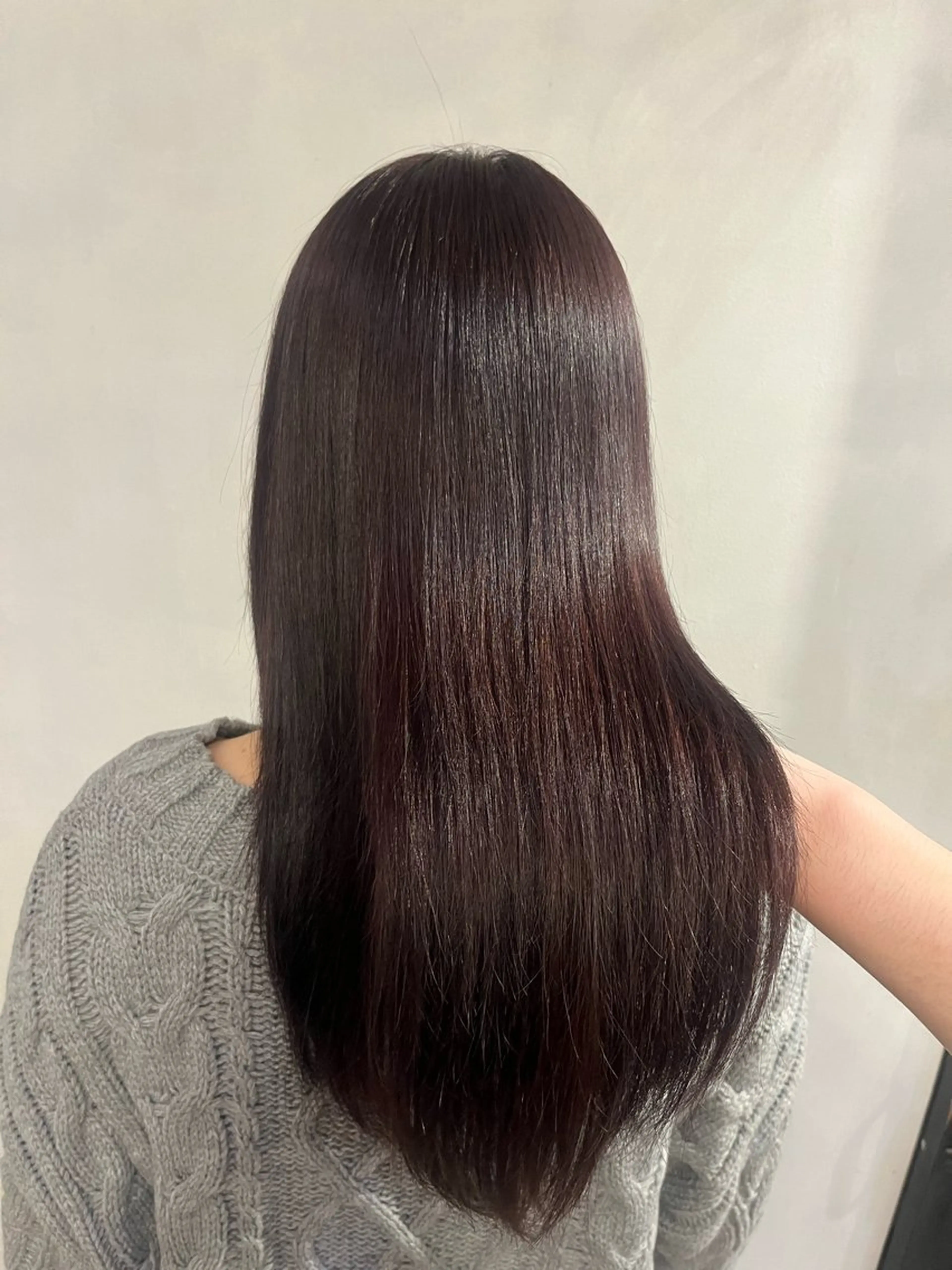 ロング カラー カット トリートメント ヘッドスパ 新宿/透明感カラー ×艶髪TR/SAYAのヘアスタイル