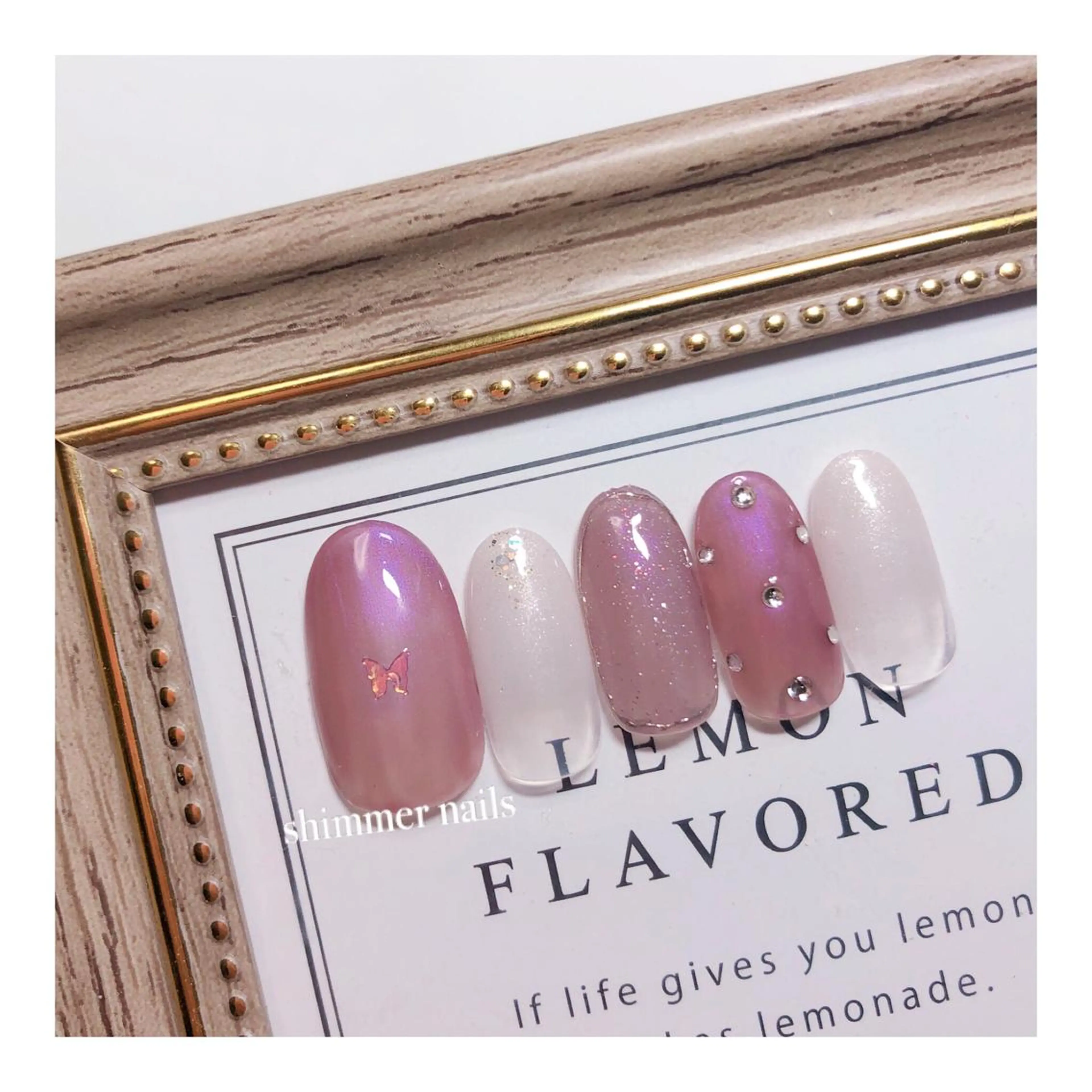 ネイル キラキラネイル shimmer nailsのネイルデザイン