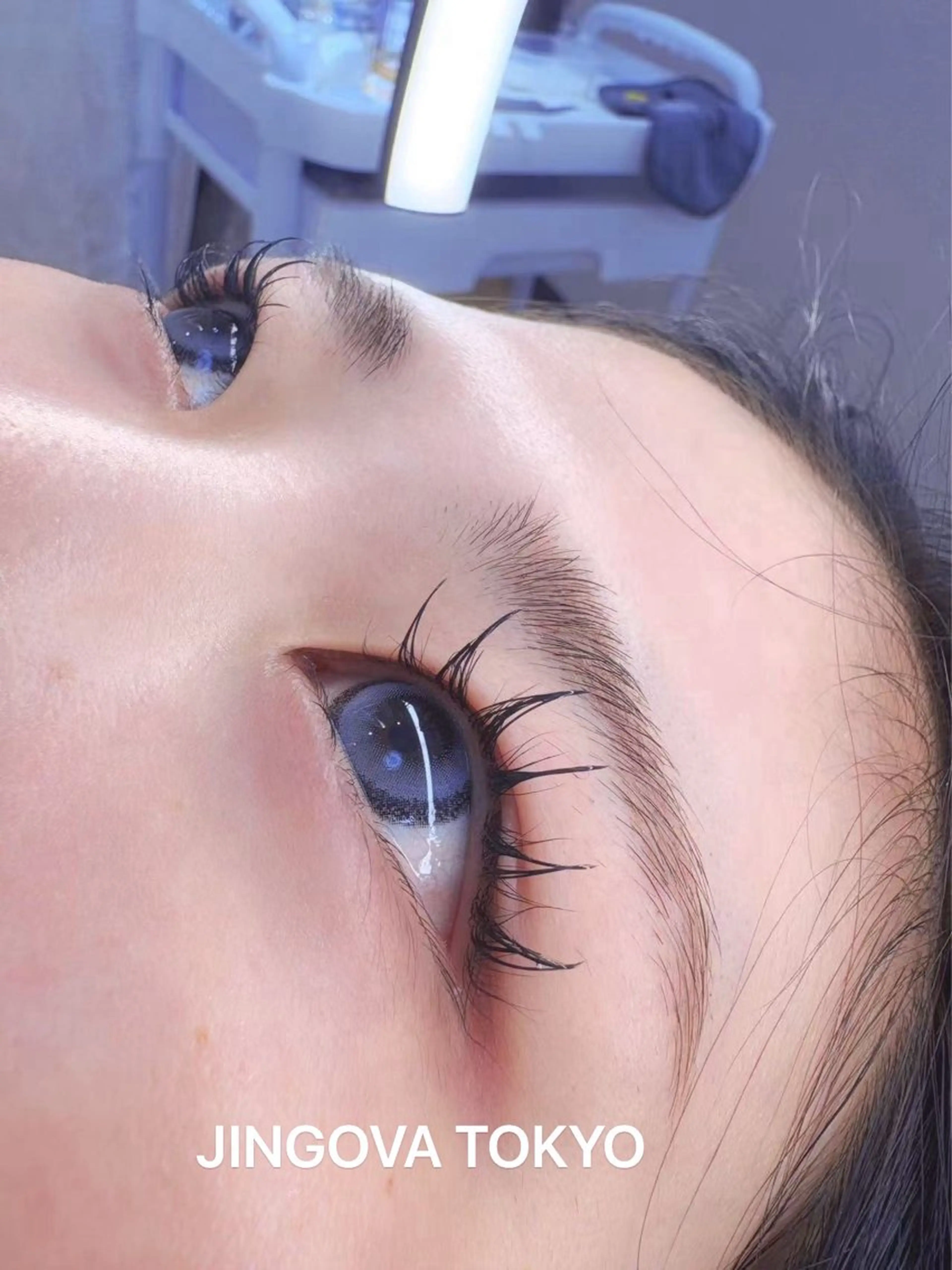 マツエク・マツパ フラットラッシュ パリジェンヌラッシュリフト ユミナガ ジンのマツエク・マツパデザイン