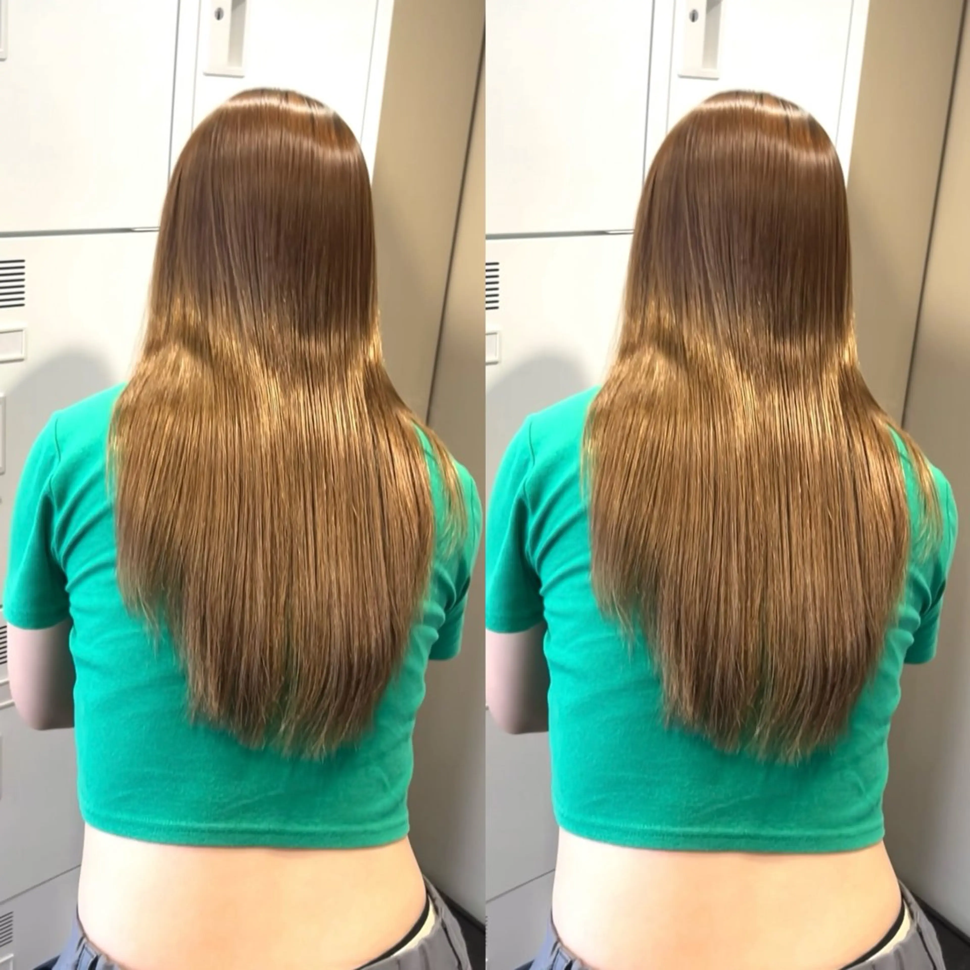 ロング カラー パーマ キッズ ブリーチ ハイトーンカラー 縮毛矯正 ストレートパーマ 💖艶髪矯正×小顔 カット特化/さくらのヘアスタイル