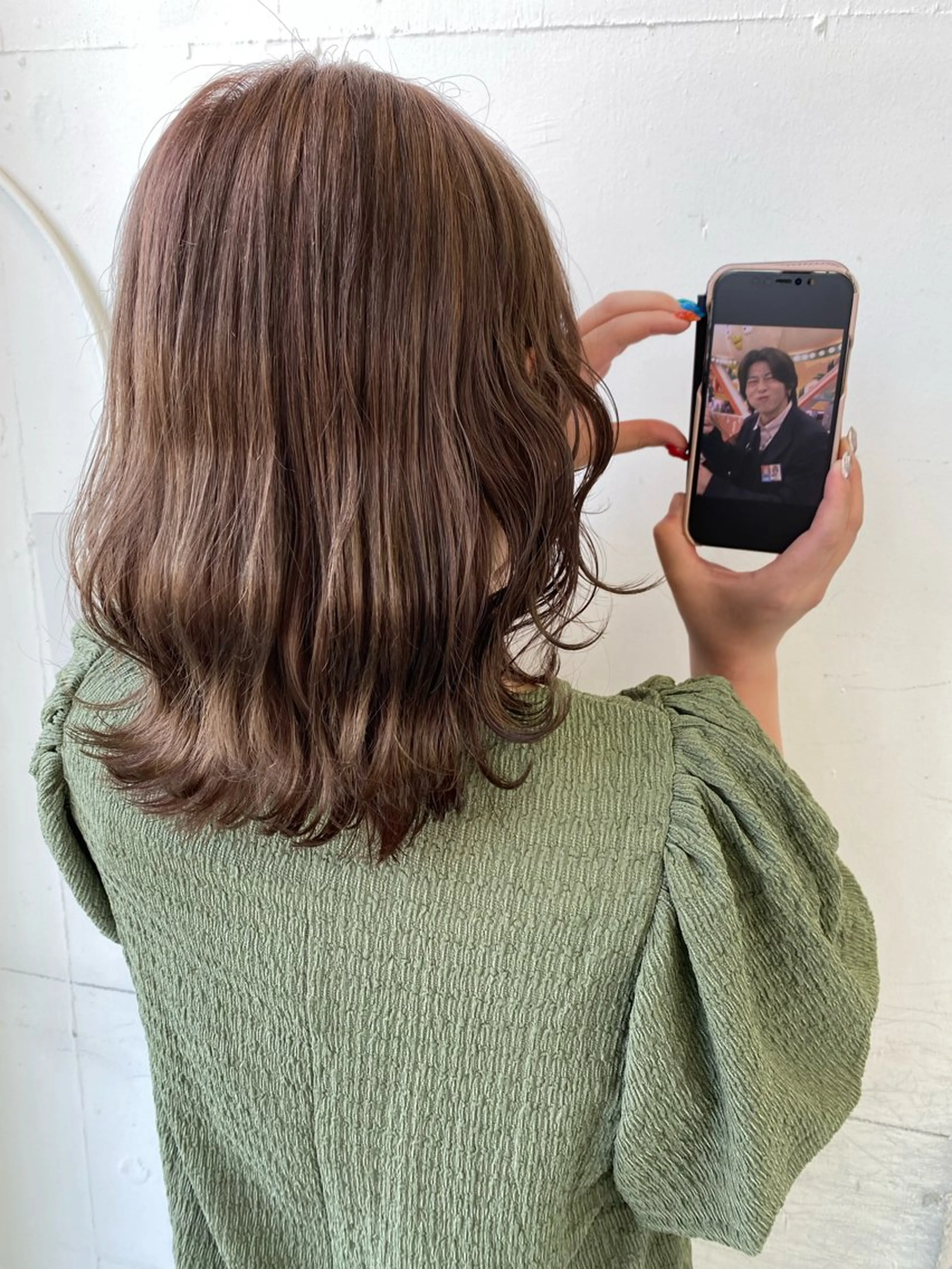 セミロング MignonS阪神西宮店所属・多田 まりやのヘアスタイル