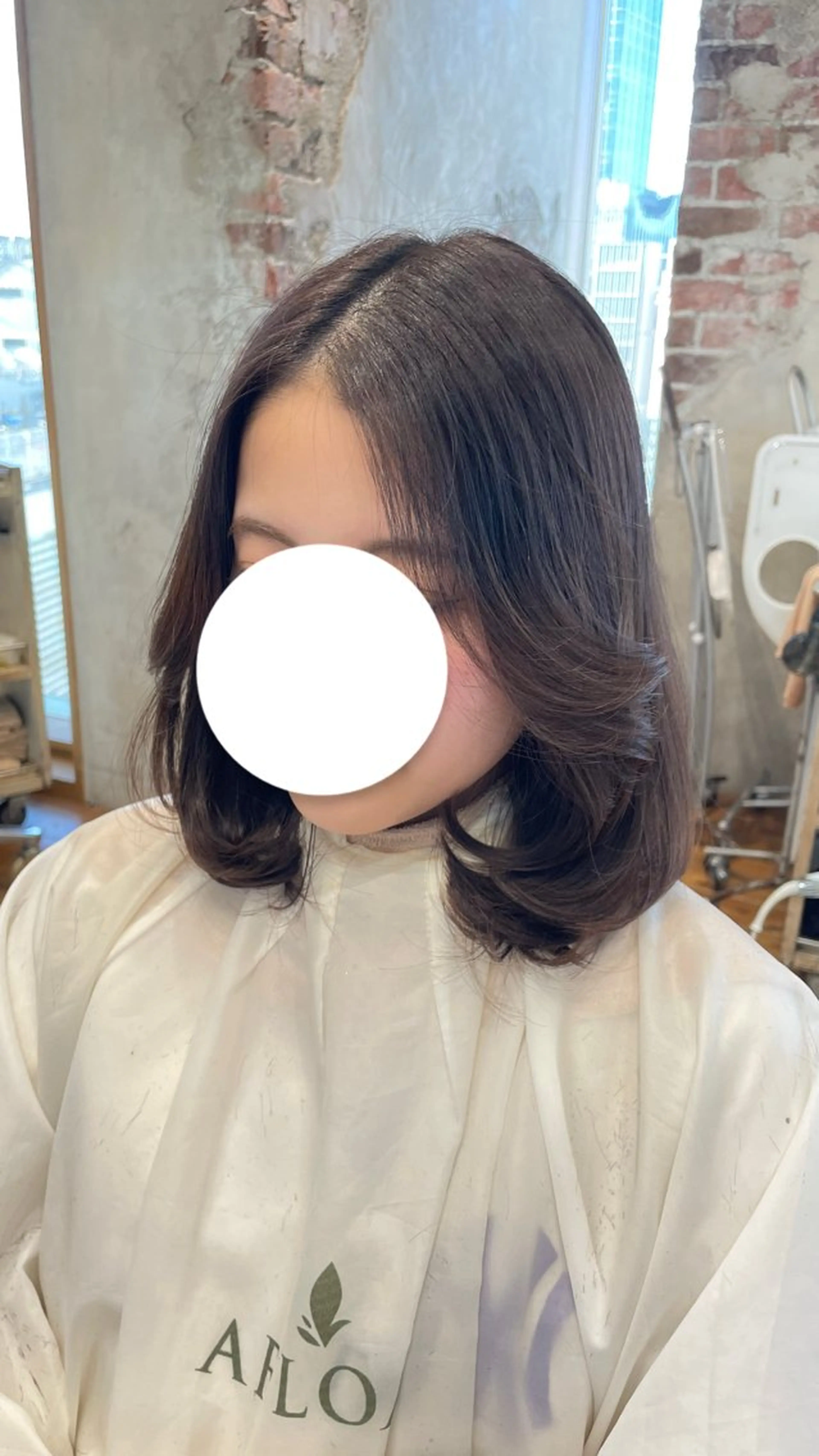 ミディアム ボブレイヤー ボブ レイヤーカット AFLOAT RUVUA smart saron所属・レイヤーカット/ アレンジ/うみのヘアスタイル