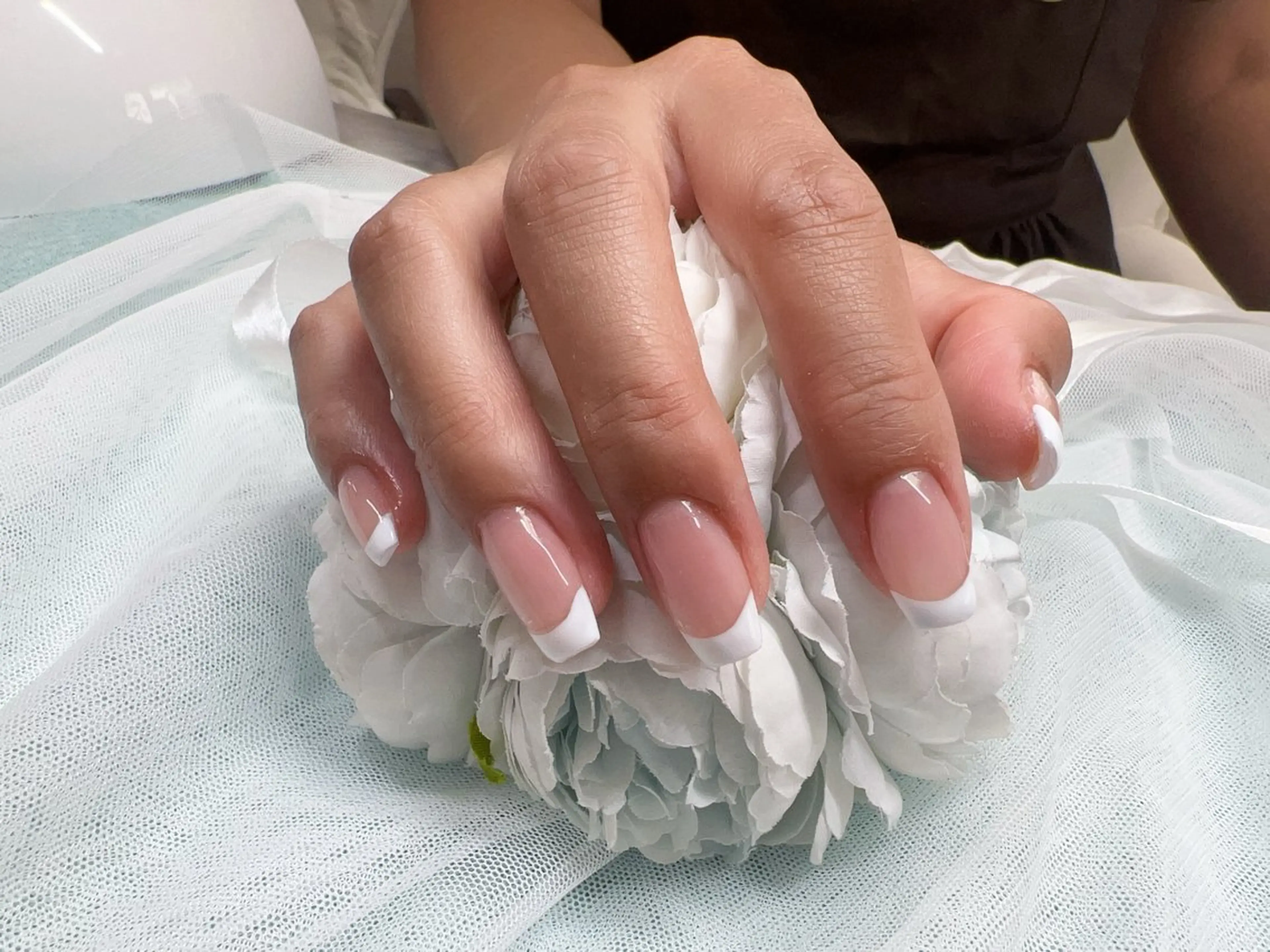 ネイル フレンチネイル 林 ゆいのネイルデザイン