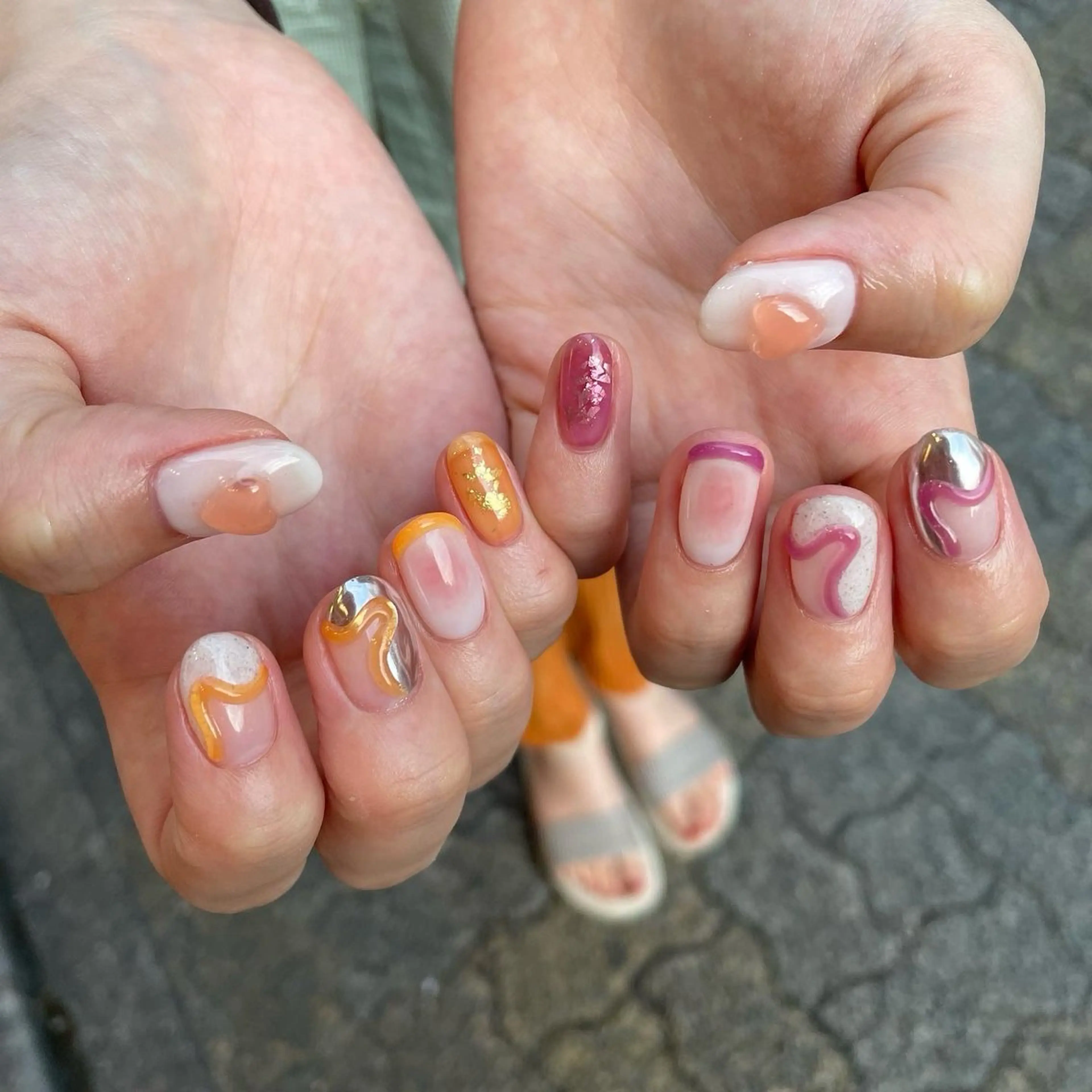 ネイル CLEMORE NAIL 池袋西口店所属・MIHO ˚✧₊のネイルデザイン
