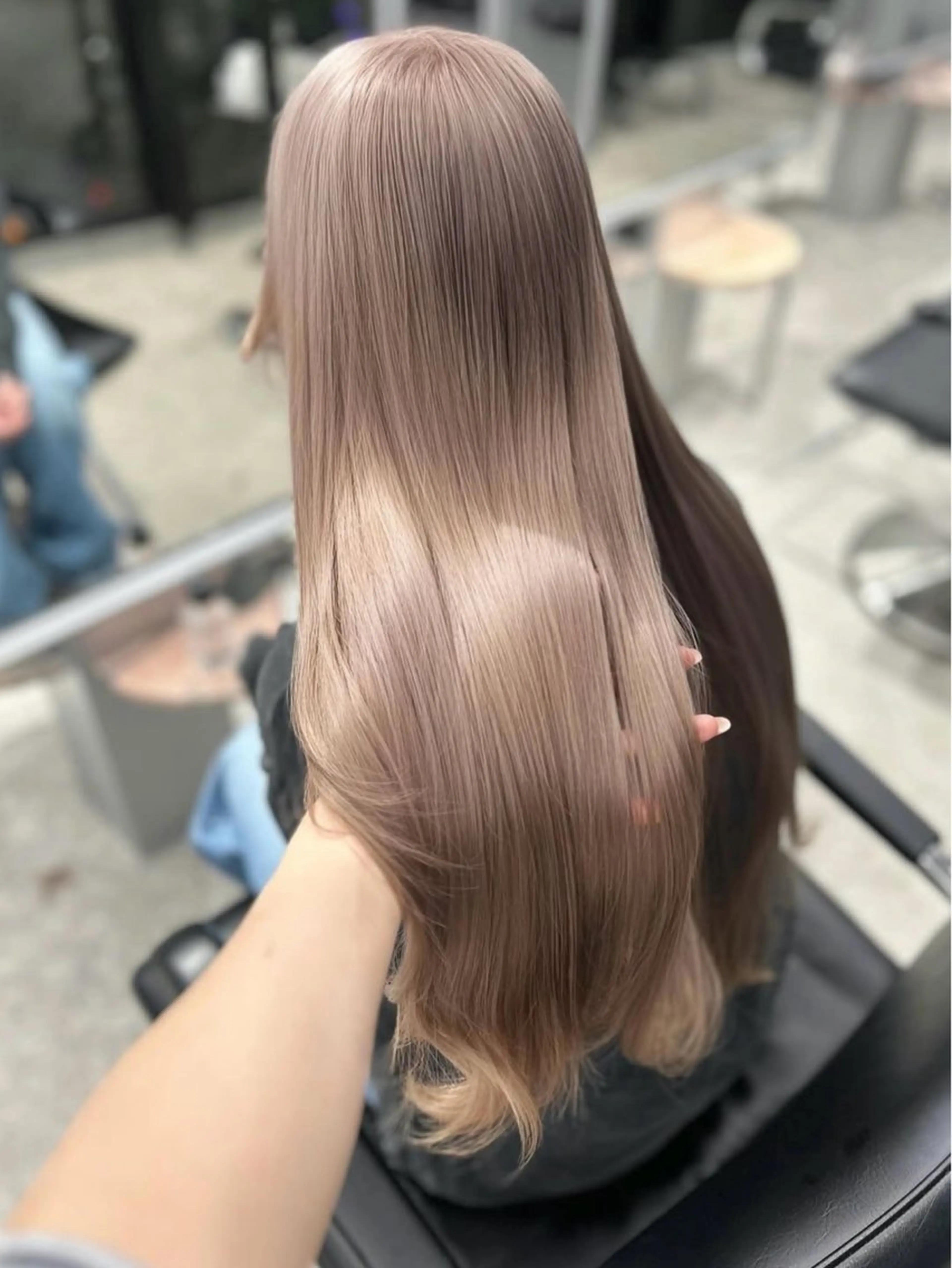 ロング カラー PELE/ハイトーン /NATSUKIのヘアスタイル