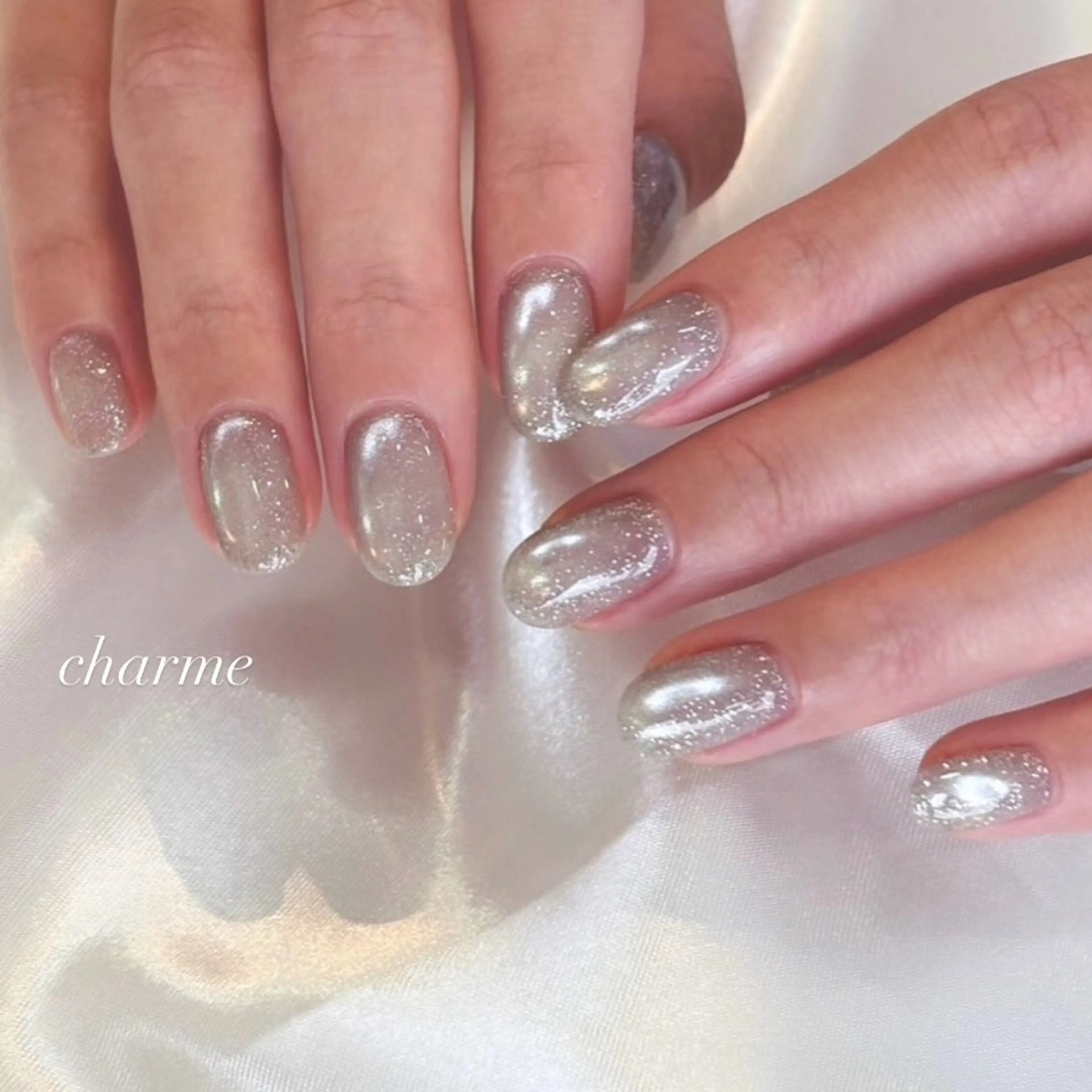 ネイル フラッシュネイル ハンドネイル charme nailのネイルデザイン