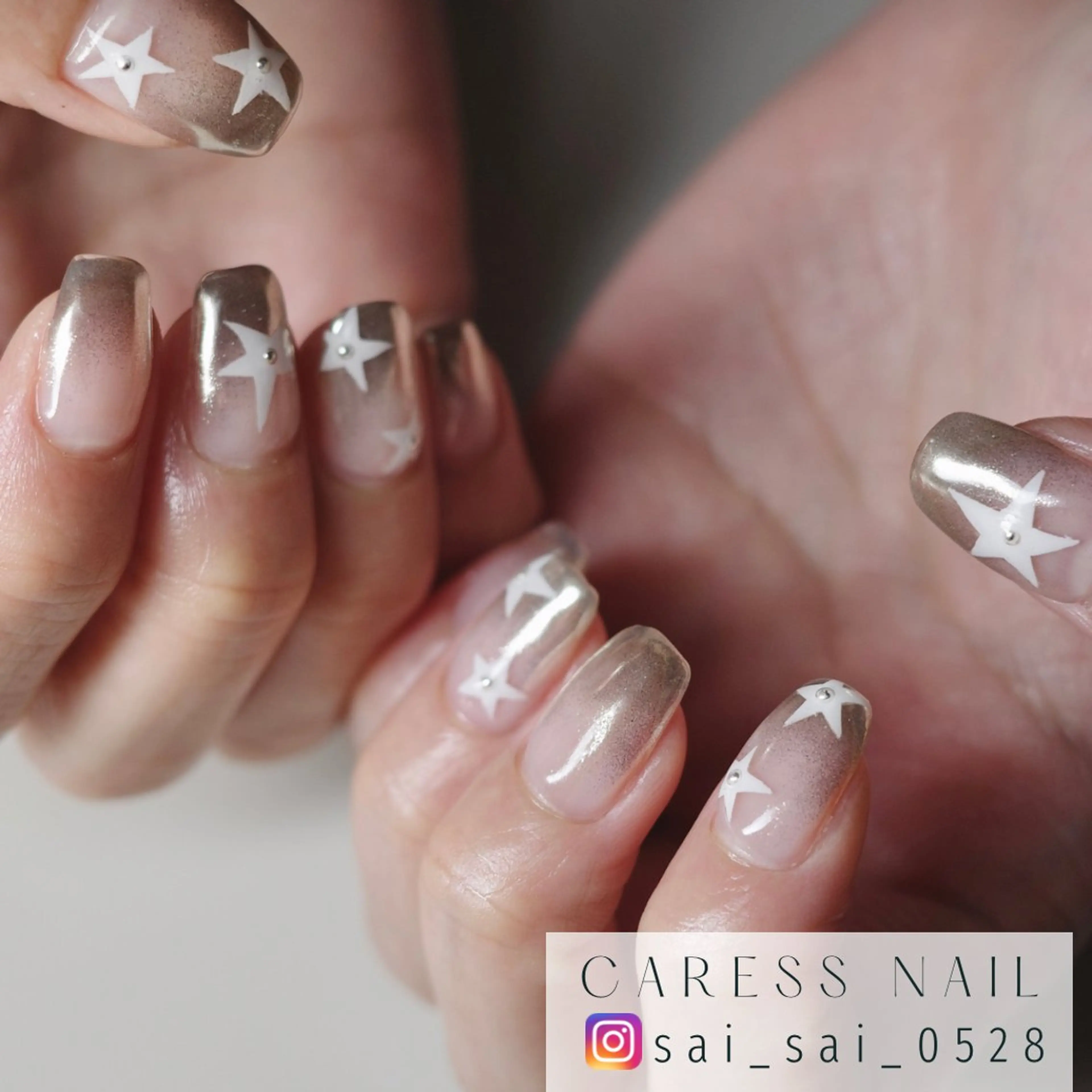 ネイル caress nail カレスネイル 代々木上原所属・カレスネイル さいのネイルデザイン