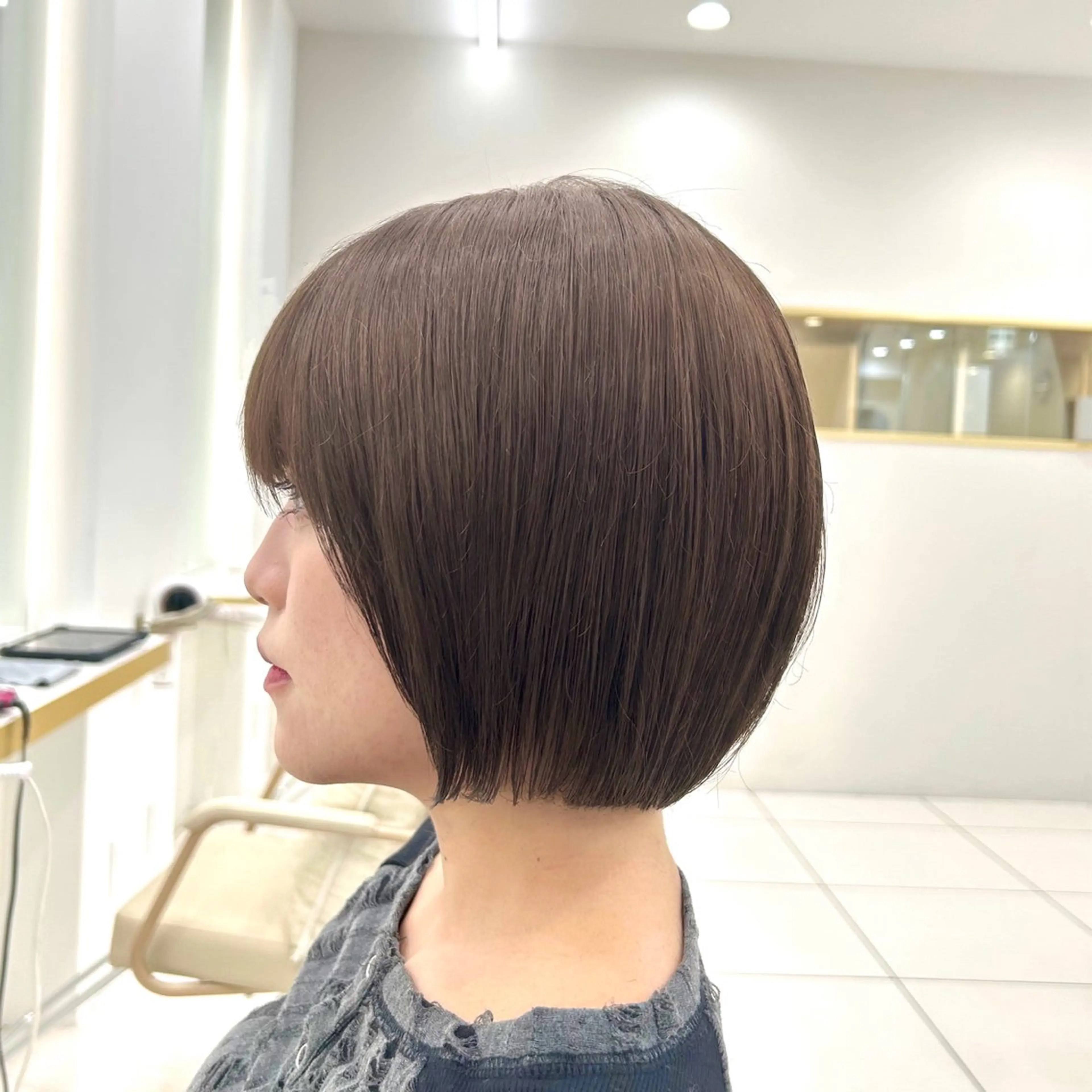 ショート 韓国顔まわり/前髪 /レイヤー/いつきのヘアスタイル