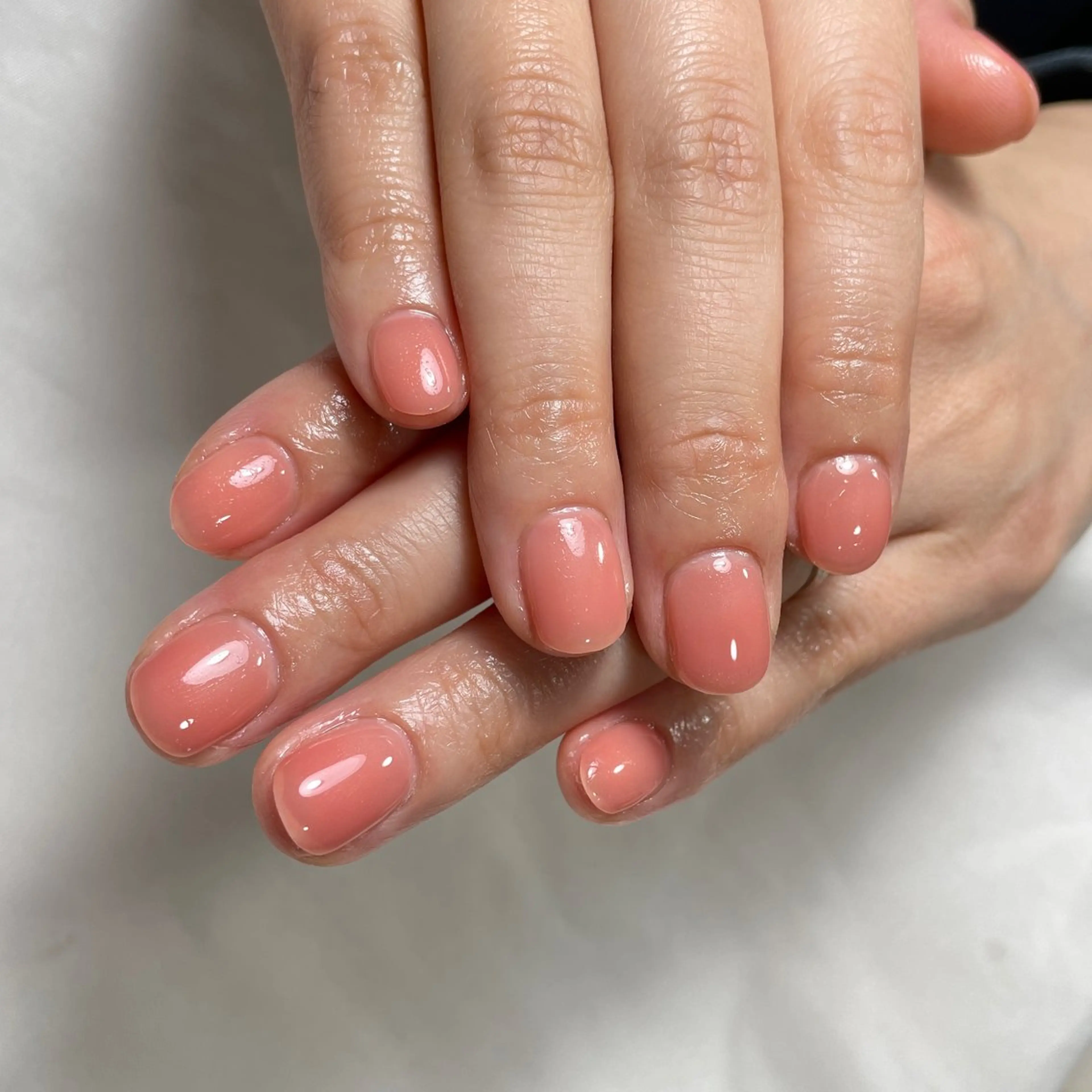 ネイル アートネイル フレンチネイル ジェルネイル グラデーション 韓国ネイル ハンドネイル 久保田 マリコのネイルデザイン