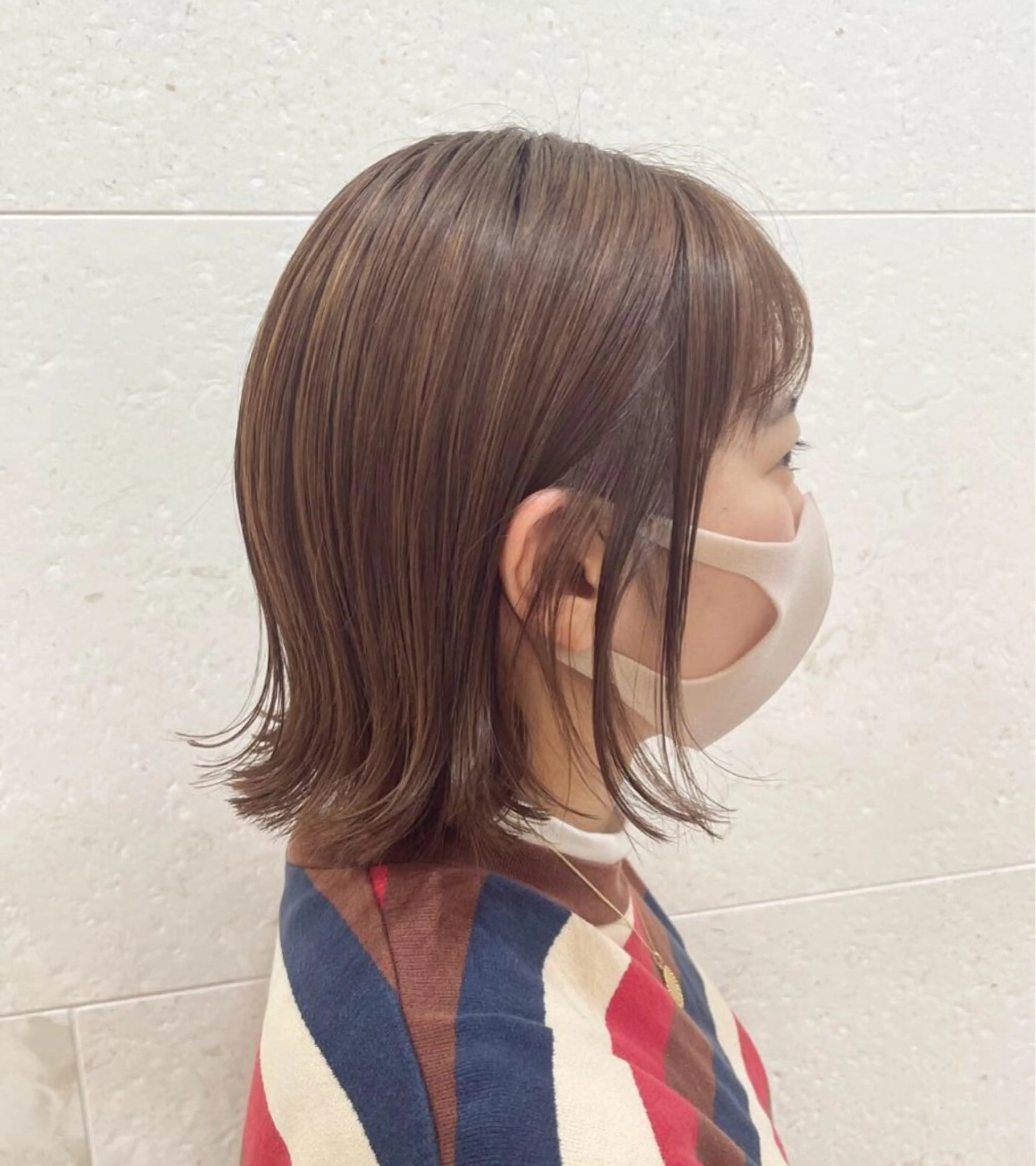 ミディアム ボブ ITbyALBUM藤沢店所属・IT by ALBUM立川のヘアスタイル