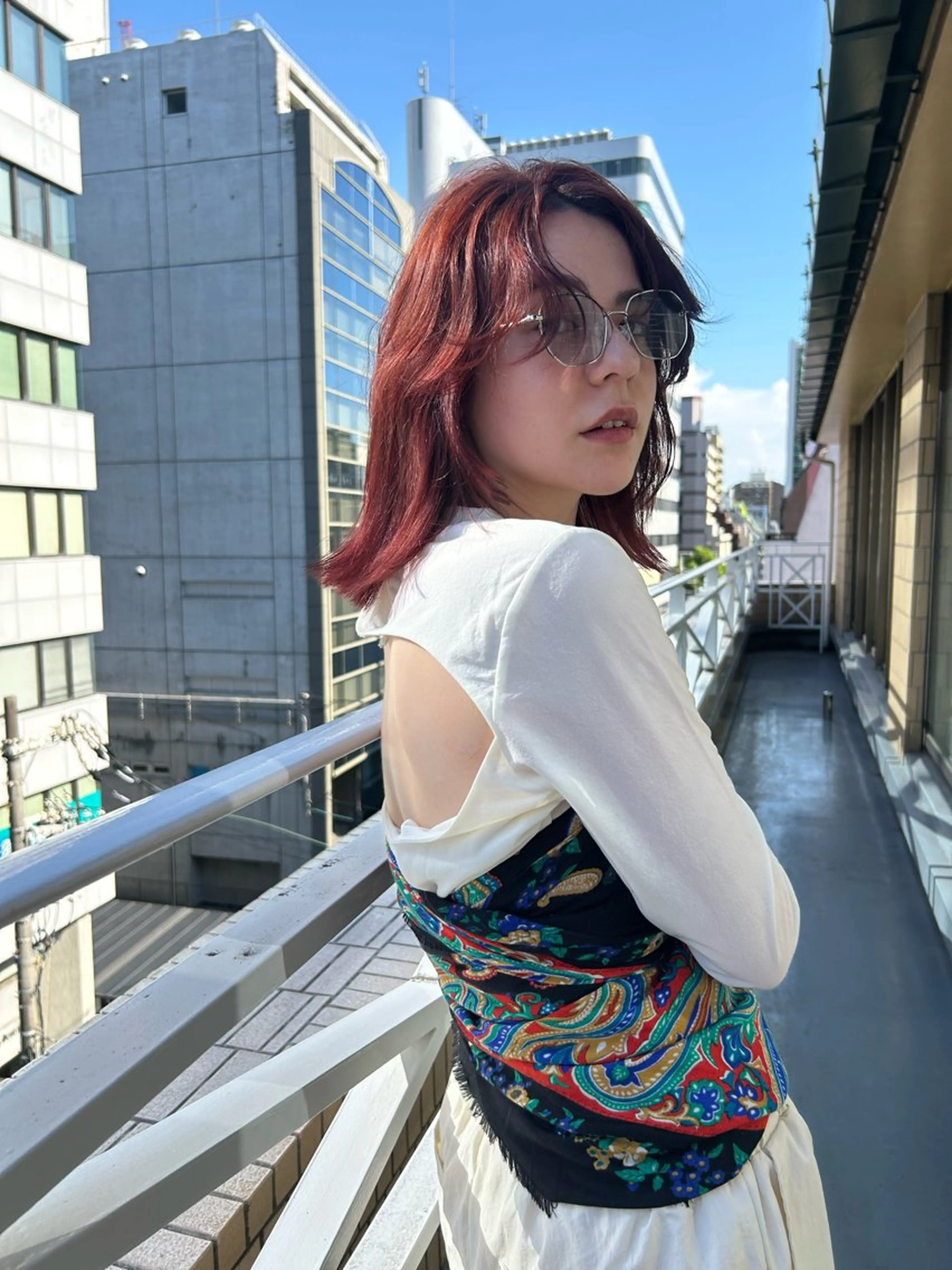 ショート カラー ショート/ボブ/ 心斎橋/宮脇美奈のヘアスタイル