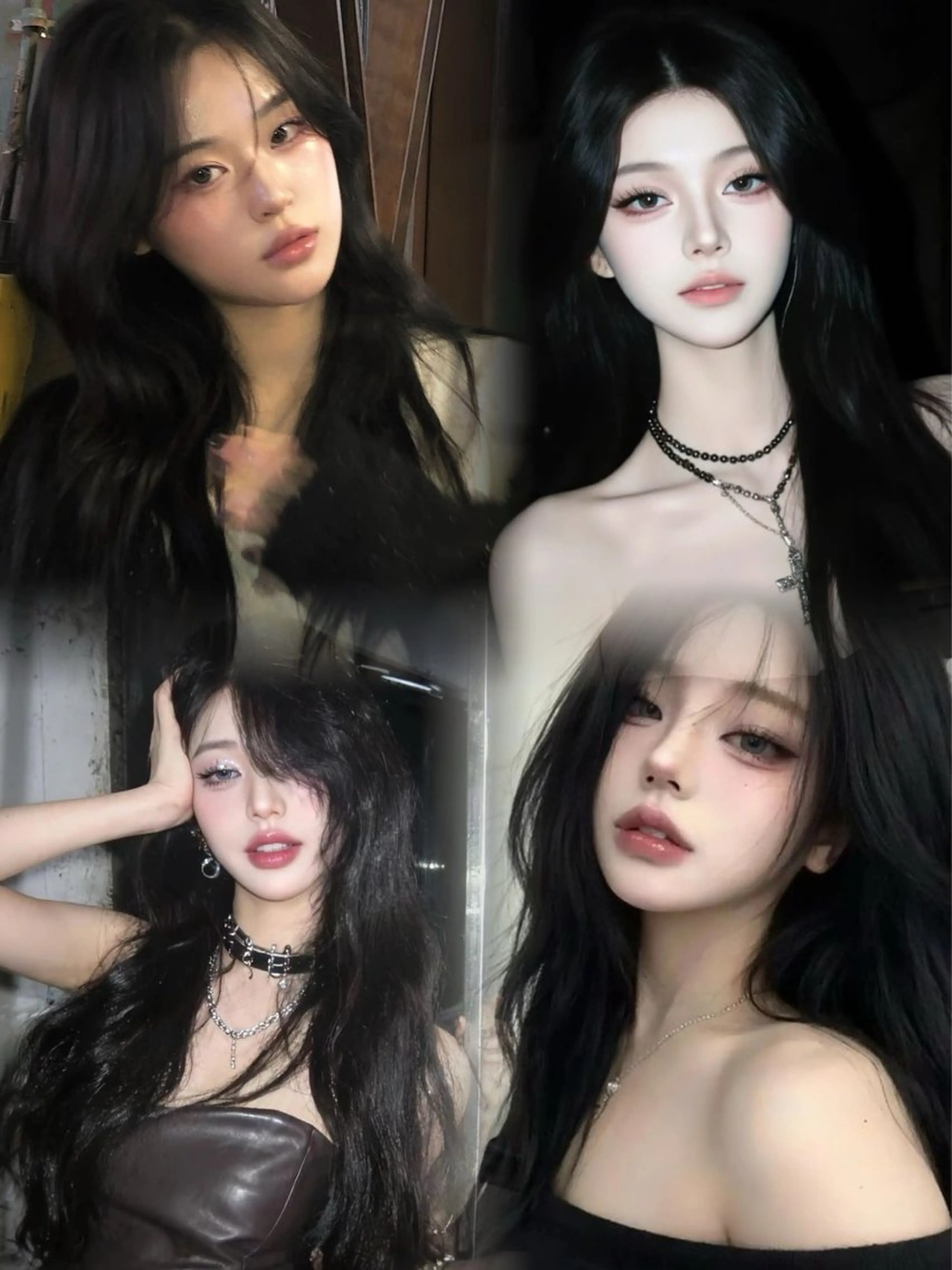 セミロング カラー 学生 髪質改善 韓国風ヘア レイヤーカット 小顔カット ヘアカラー トリートメント 渋谷ワンホンヘア SAAYA🖤のヘアスタイル