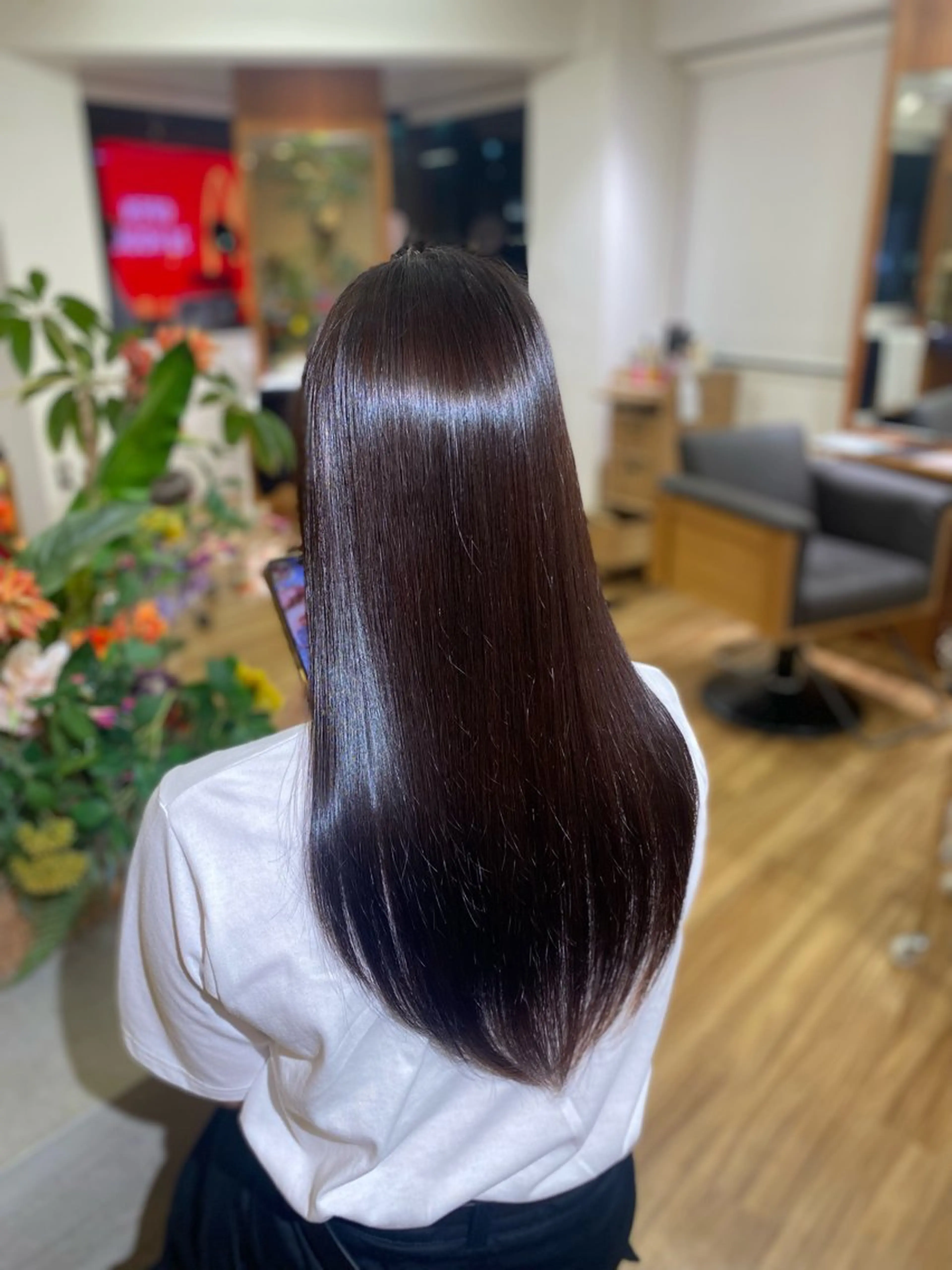 ロング 薮本 真優のヘアスタイル