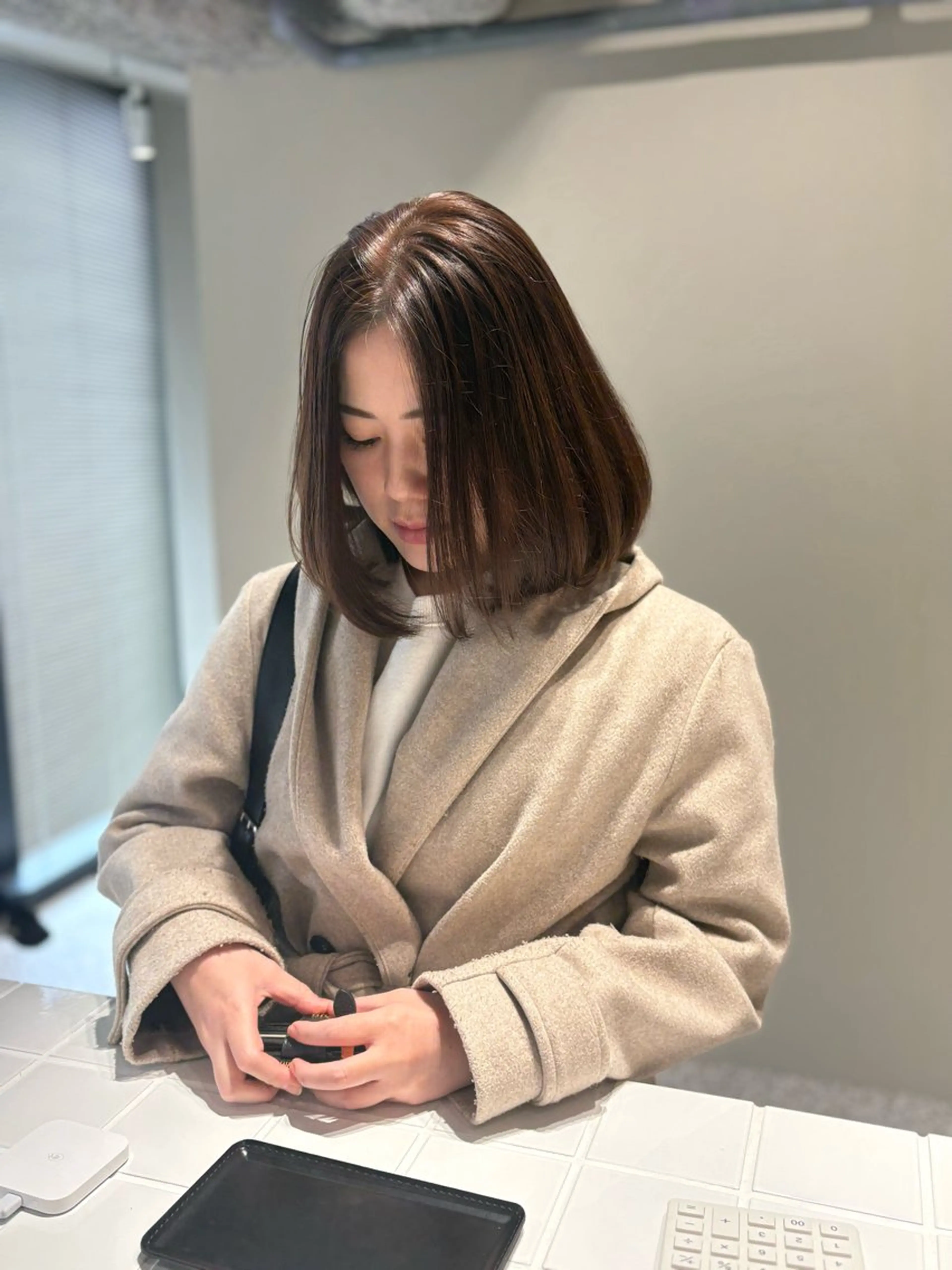 ミディアム カット トリートメント ジャニオタ美容師/ 髪質改善/choriのヘアスタイル