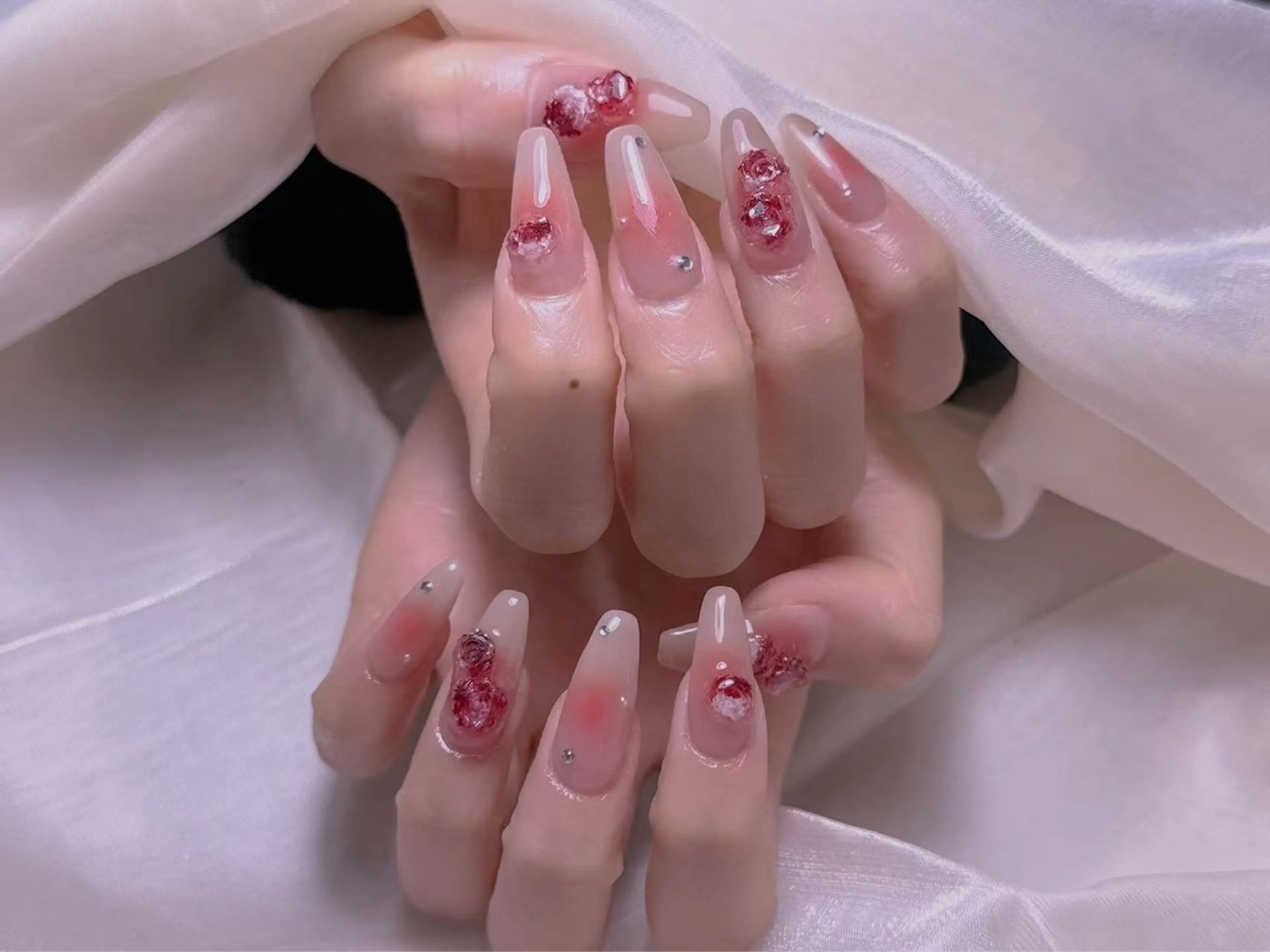 ネイル ハンドネイル エムズ エムズのマツエク・マツパデザイン