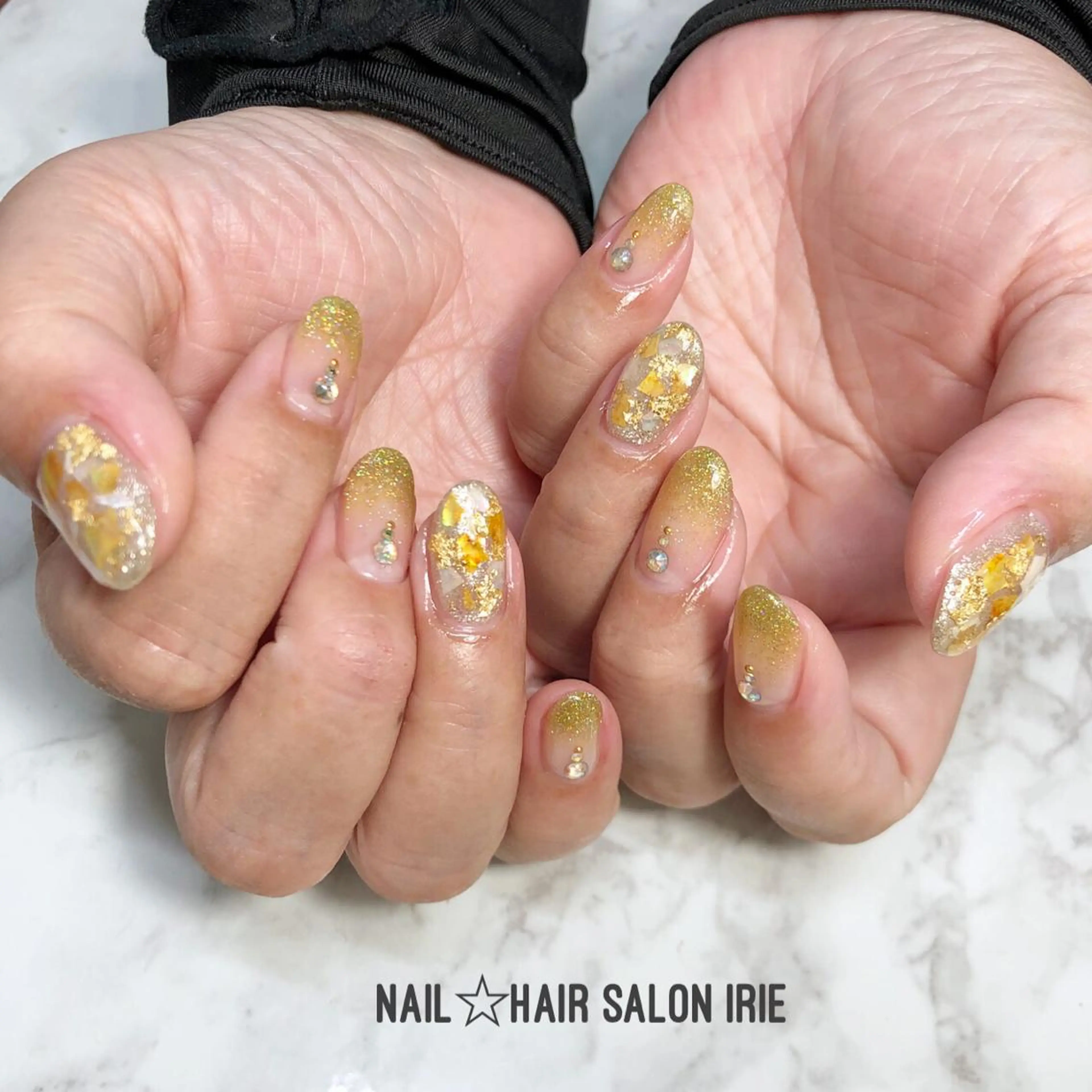 ネイル ハンドネイル Hair salon Irie所属・與儀 知佳のネイルデザイン