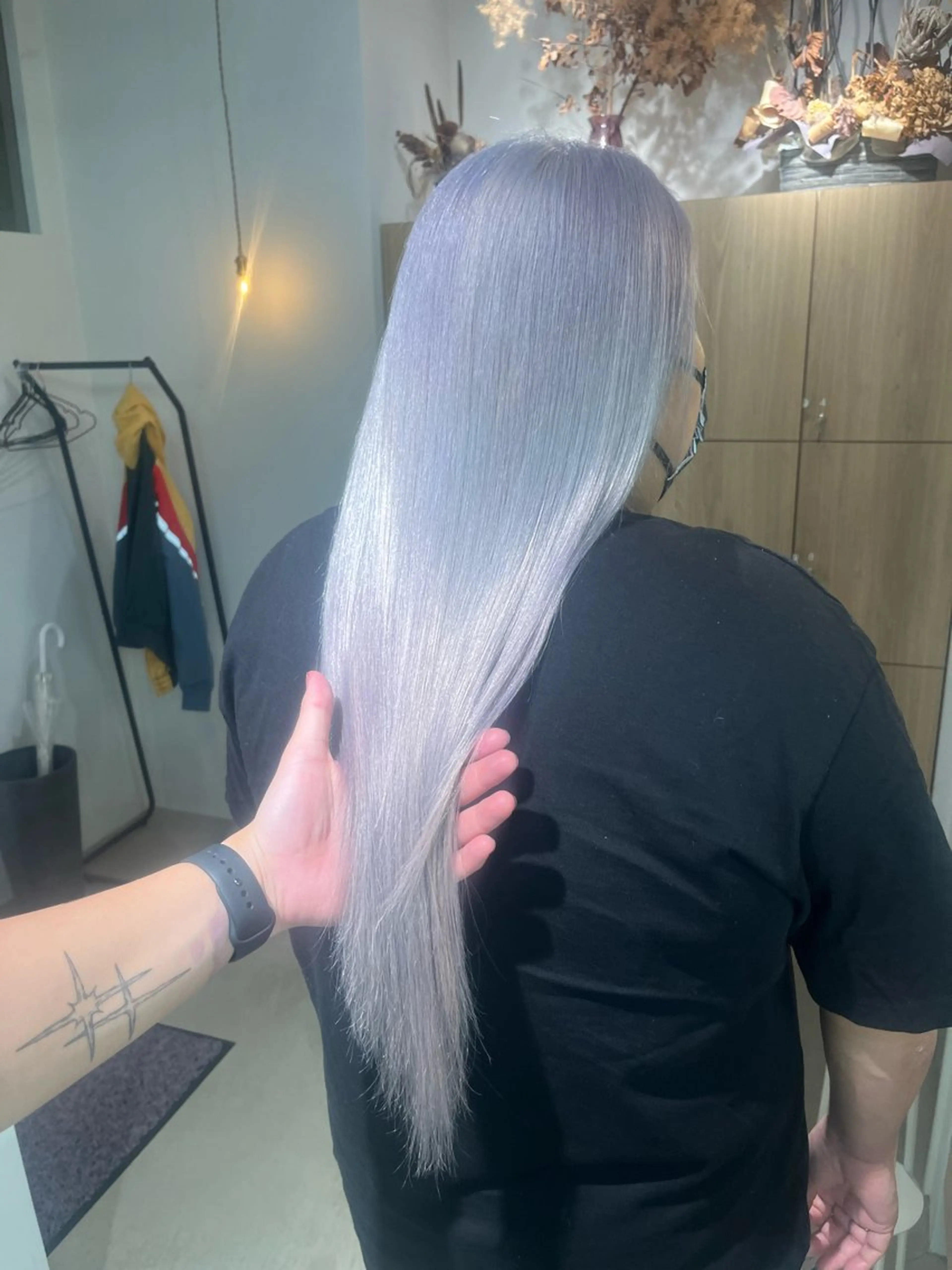 ロング 学生 トリートメント vince gio所属・小田 輝太郎/ブリーチのヘアスタイル