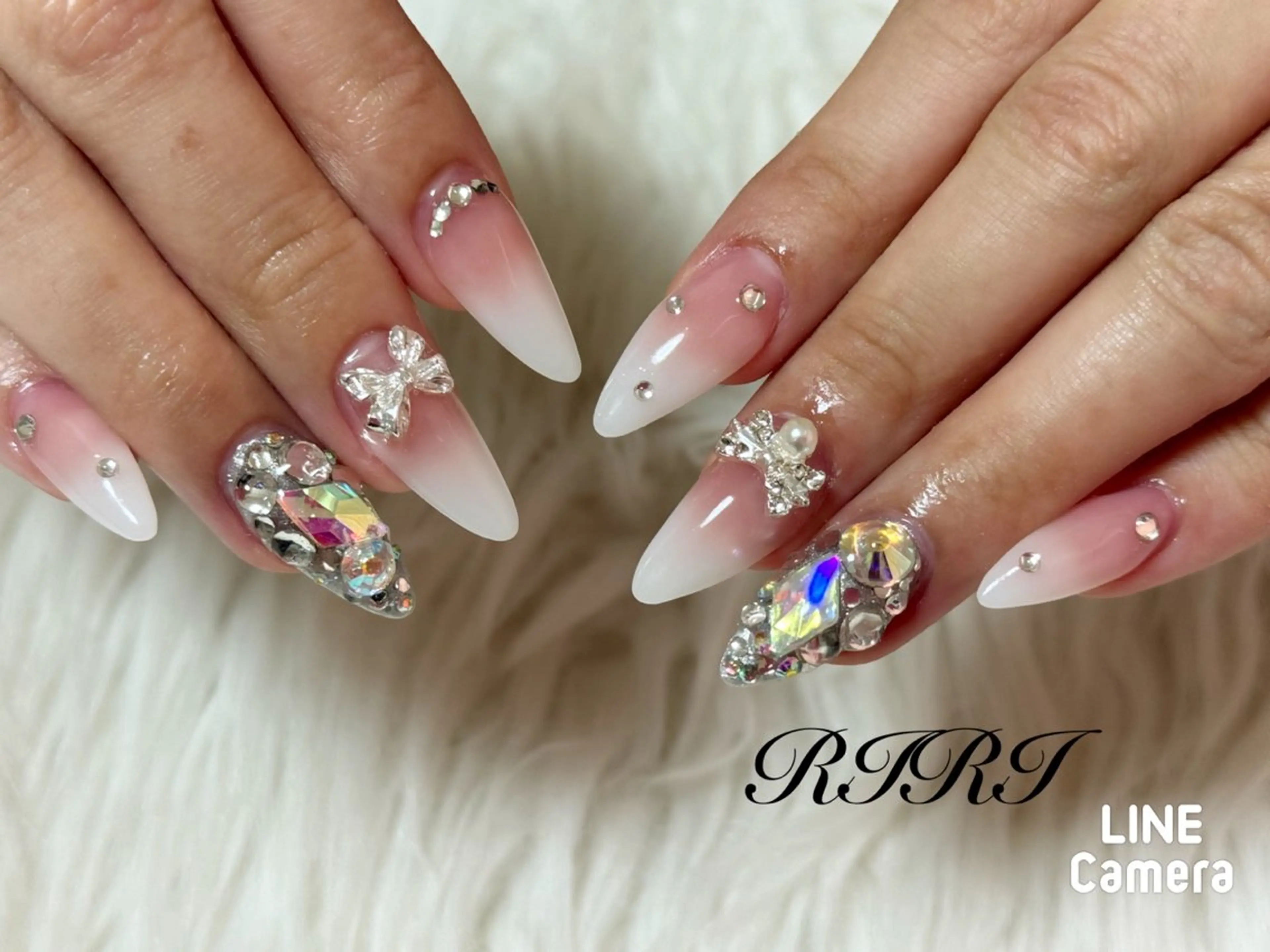 ネイル ジェルネイル 韓国ネイル ロングネイル スカルプネイル シンプルネイル ハンドネイル riri オーナーのネイルデザイン