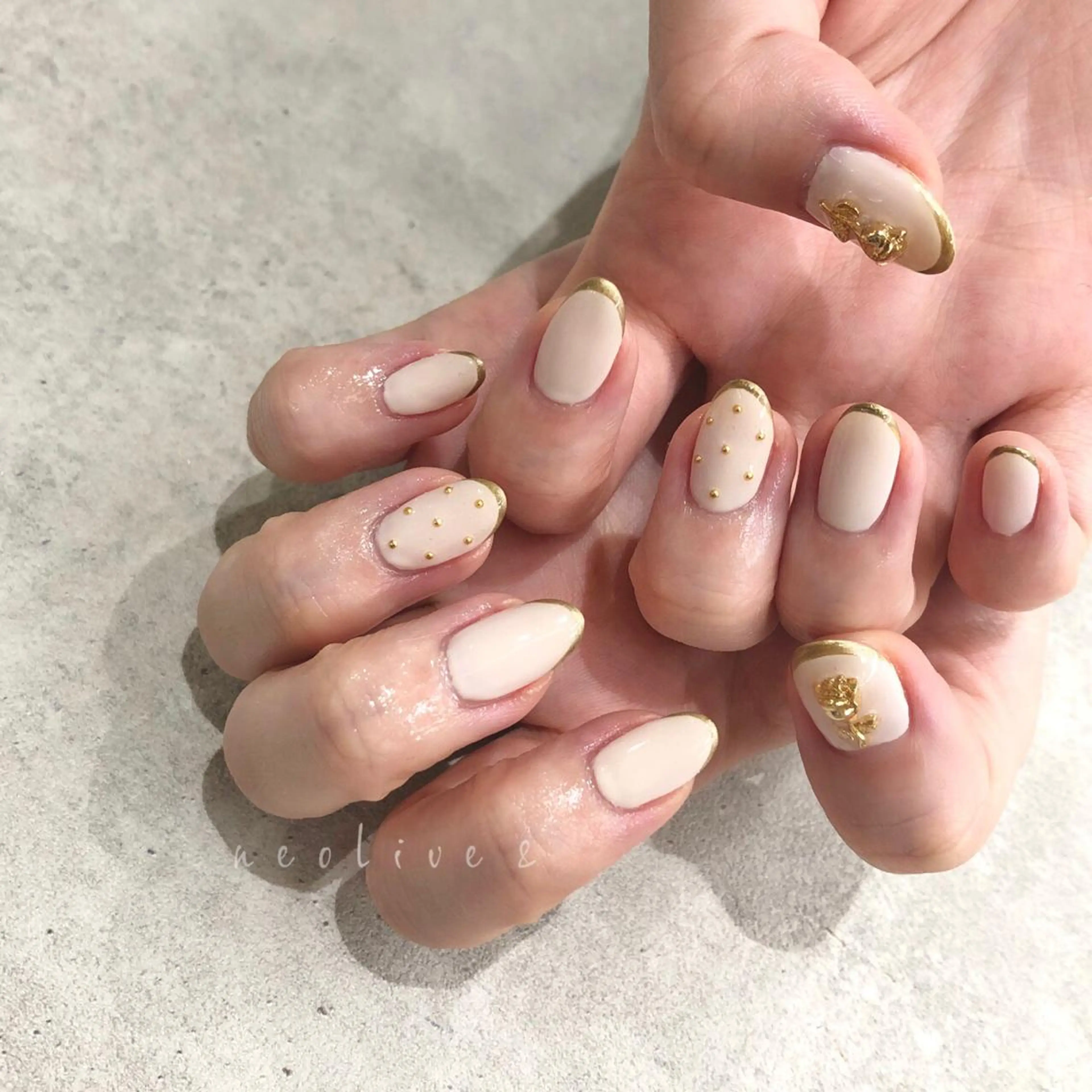 ネイル ハンドネイル Yuriko Omi パラジェル/渋谷のネイルデザイン