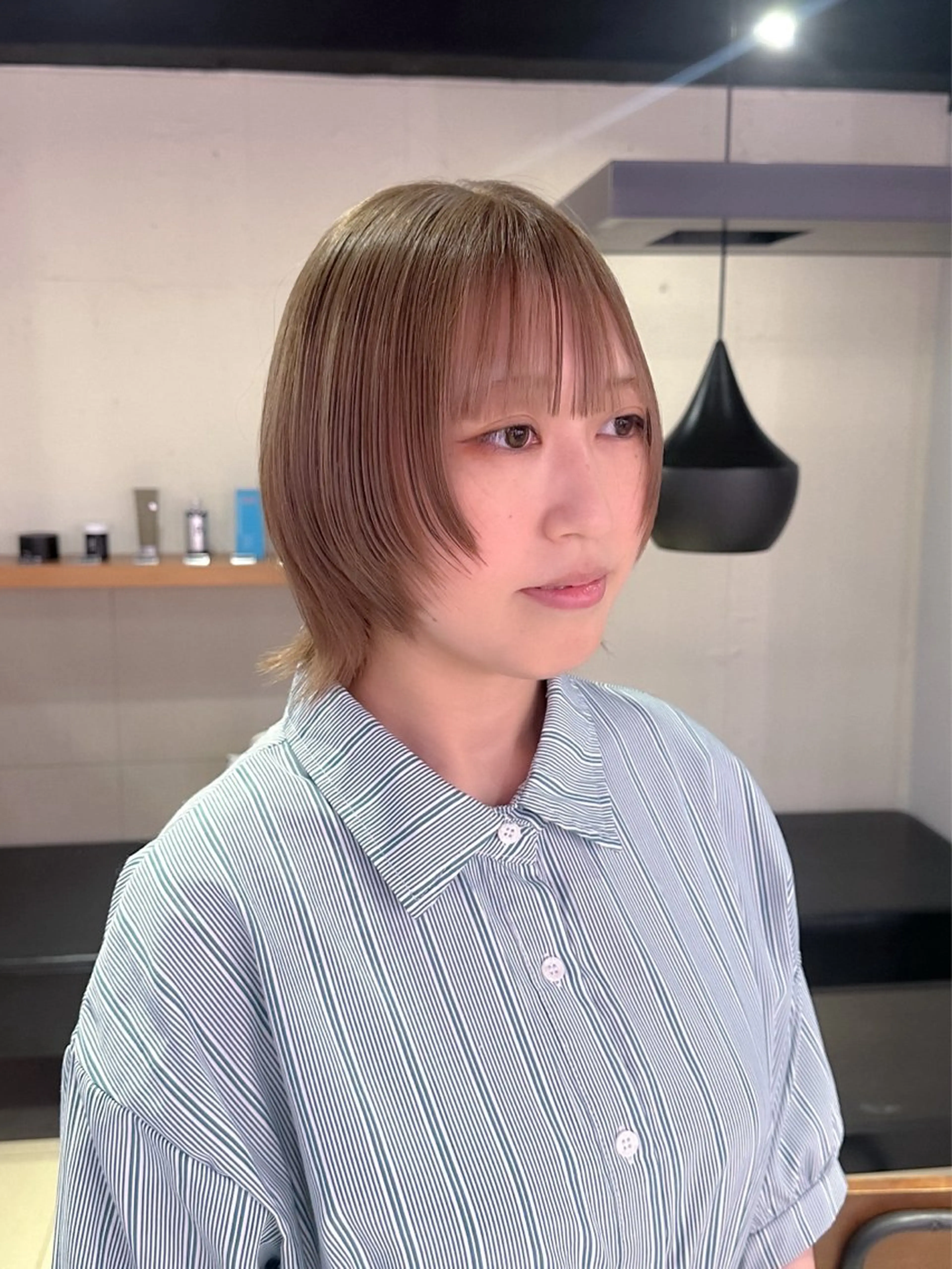 ショート カラー ウルフカット 🐺ウルフオタク🐺 ハイトーン/moeのヘアスタイル